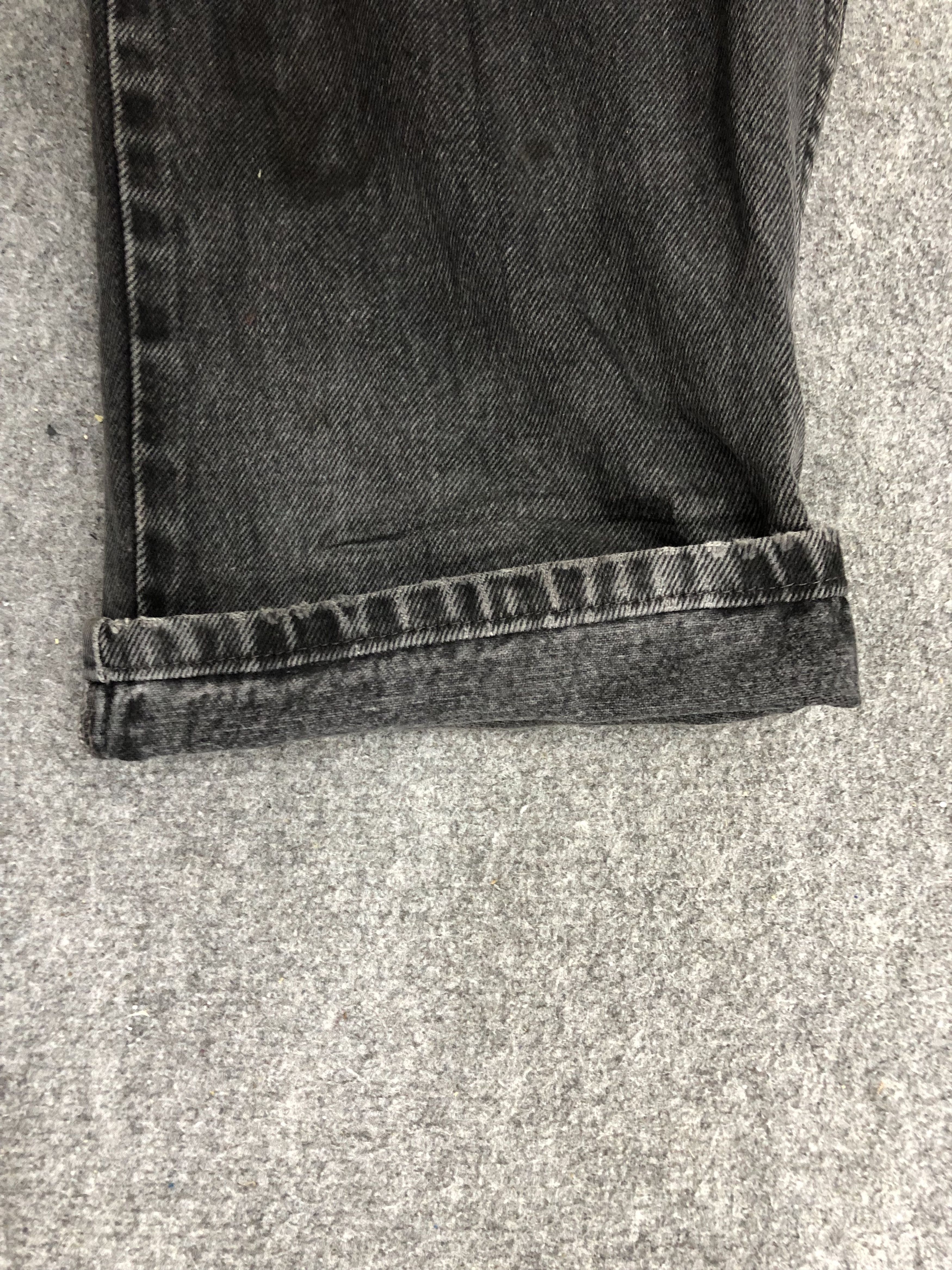 Levi's × Vintage Vintage Levis 550 Faded Black Baggy Jeans Size US 34 / EU 50 - 11 Thumbnail
