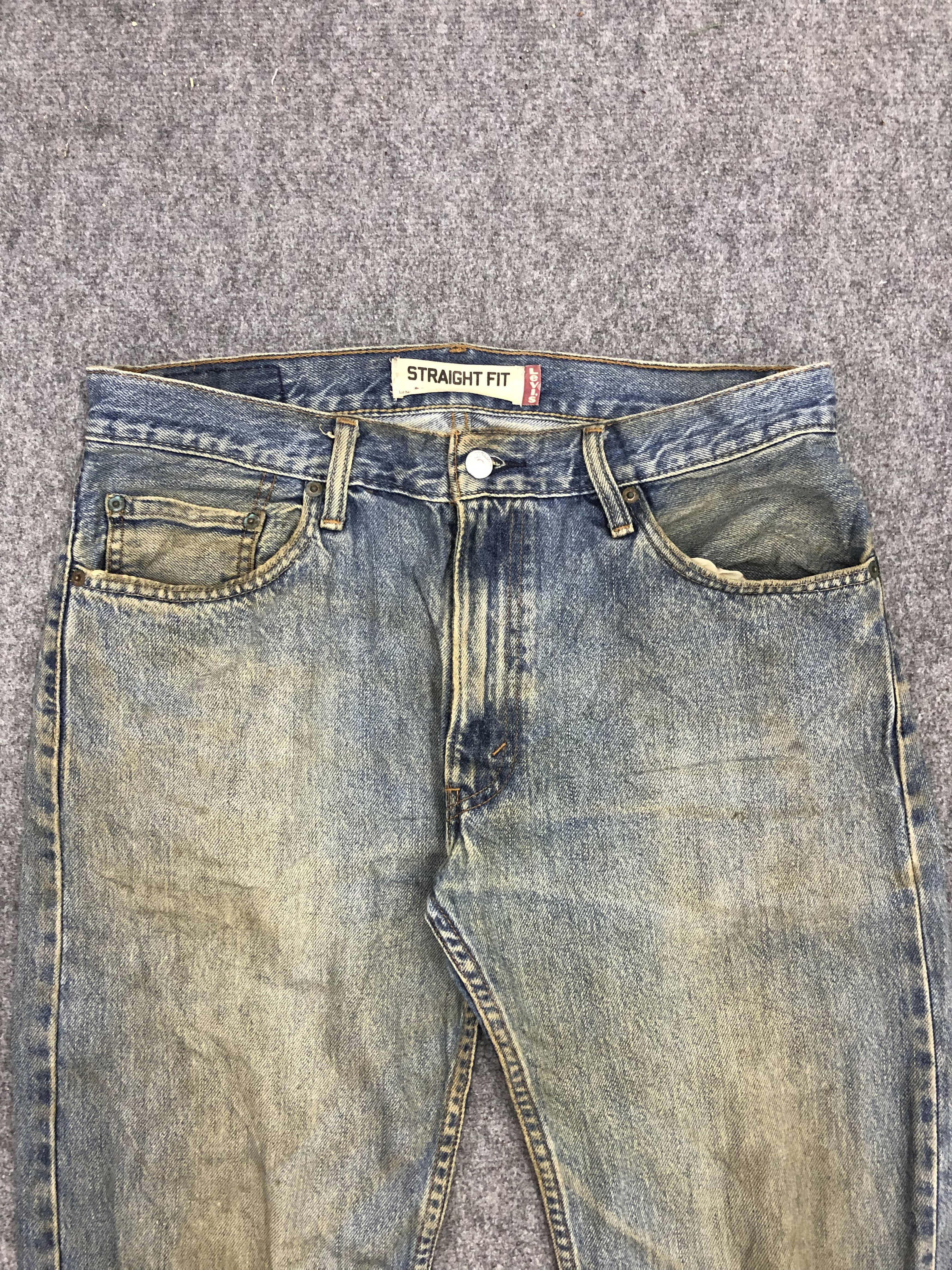 Levi's × Vintage Vintage Levis Faded Blue Dirty Jeans Size US 34 / EU 50 - 2 Thumbnail