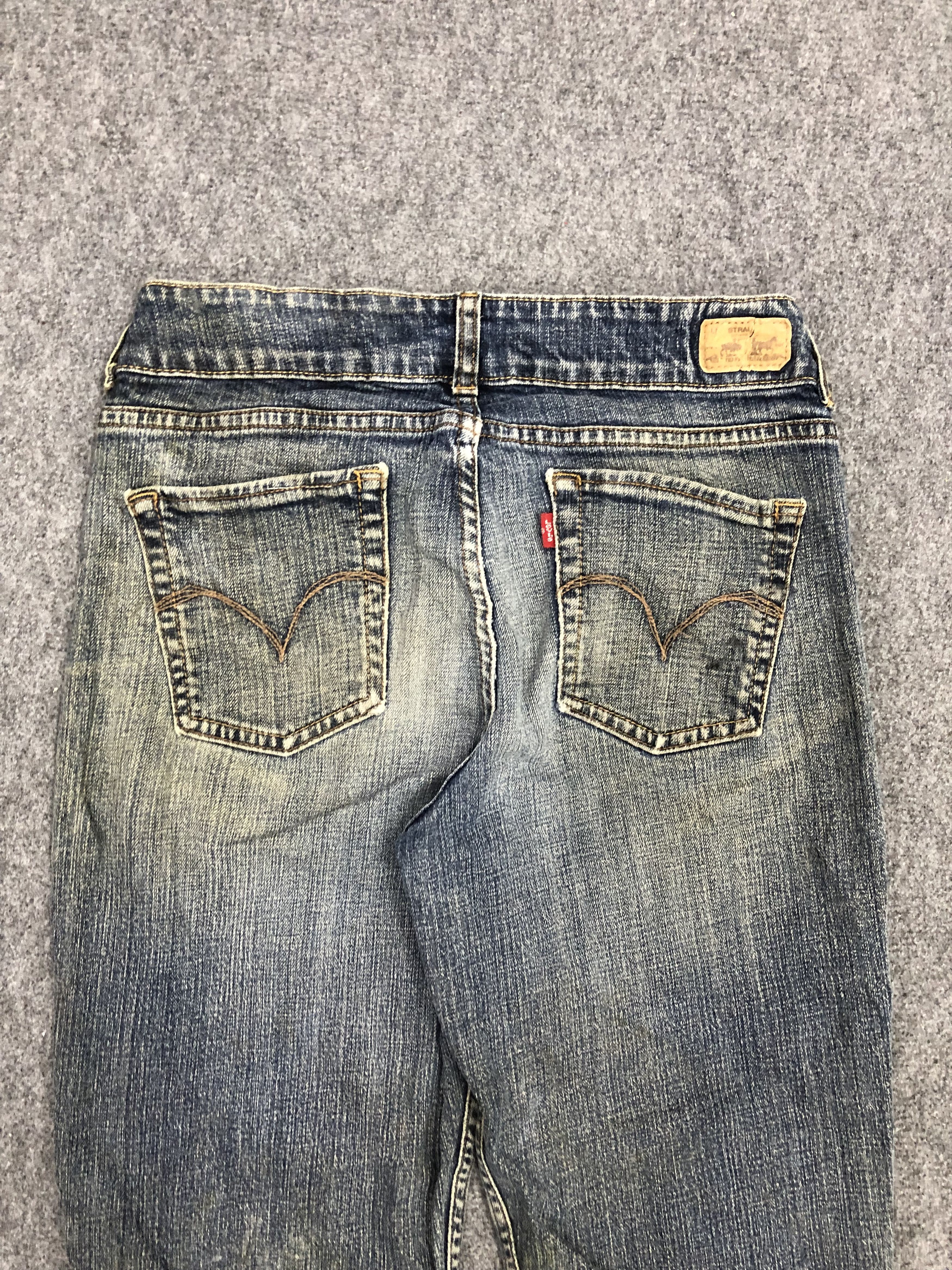 Levi's × Vintage Vintage Levis 526 Faded Blue Women Jeans DP1296 Size US 30 / EU 46 - 4 Thumbnail