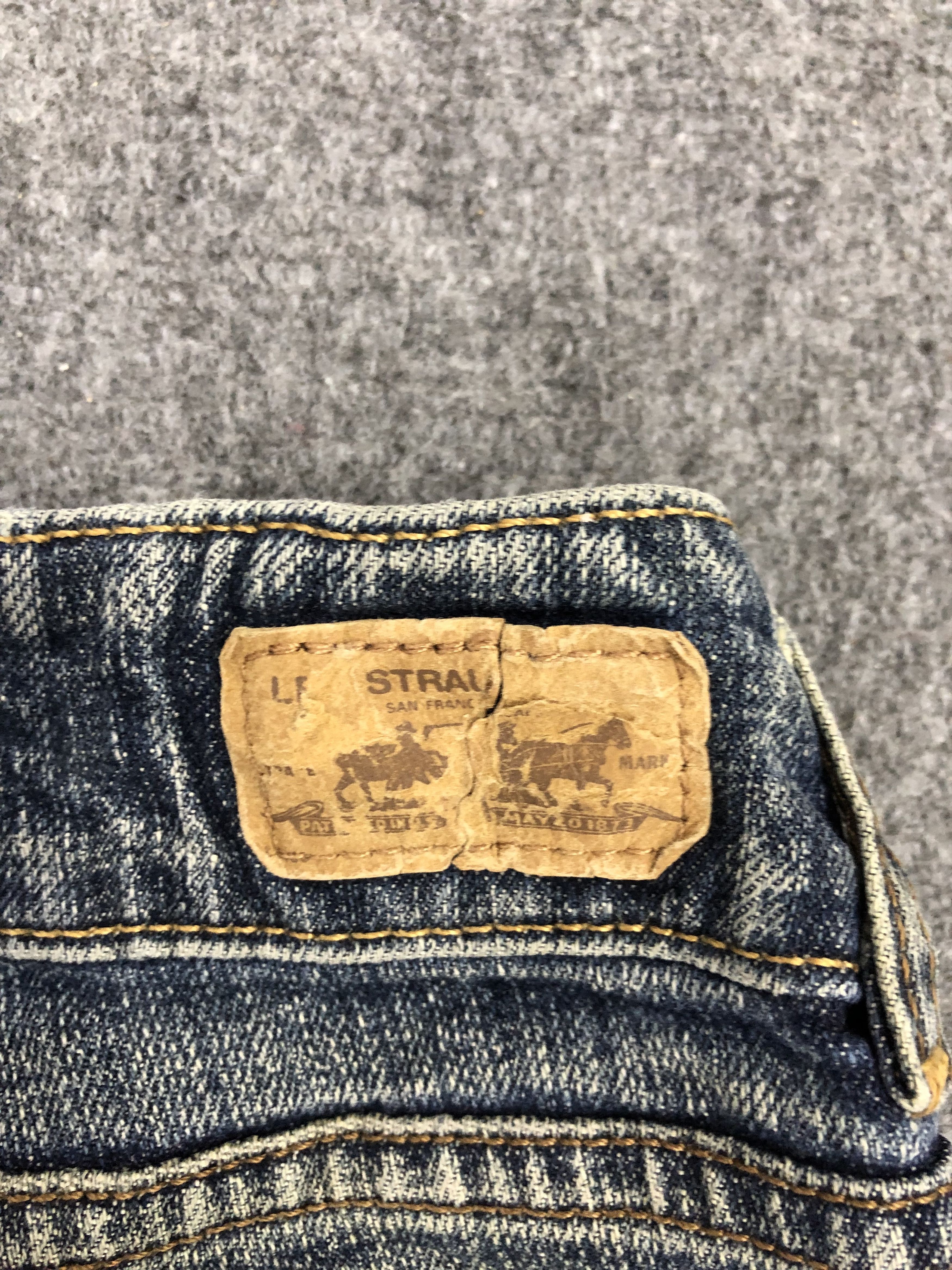 Levi's × Vintage Vintage Levis 526 Faded Blue Women Jeans DP1296 Size US 30 / EU 46 - 5 Thumbnail
