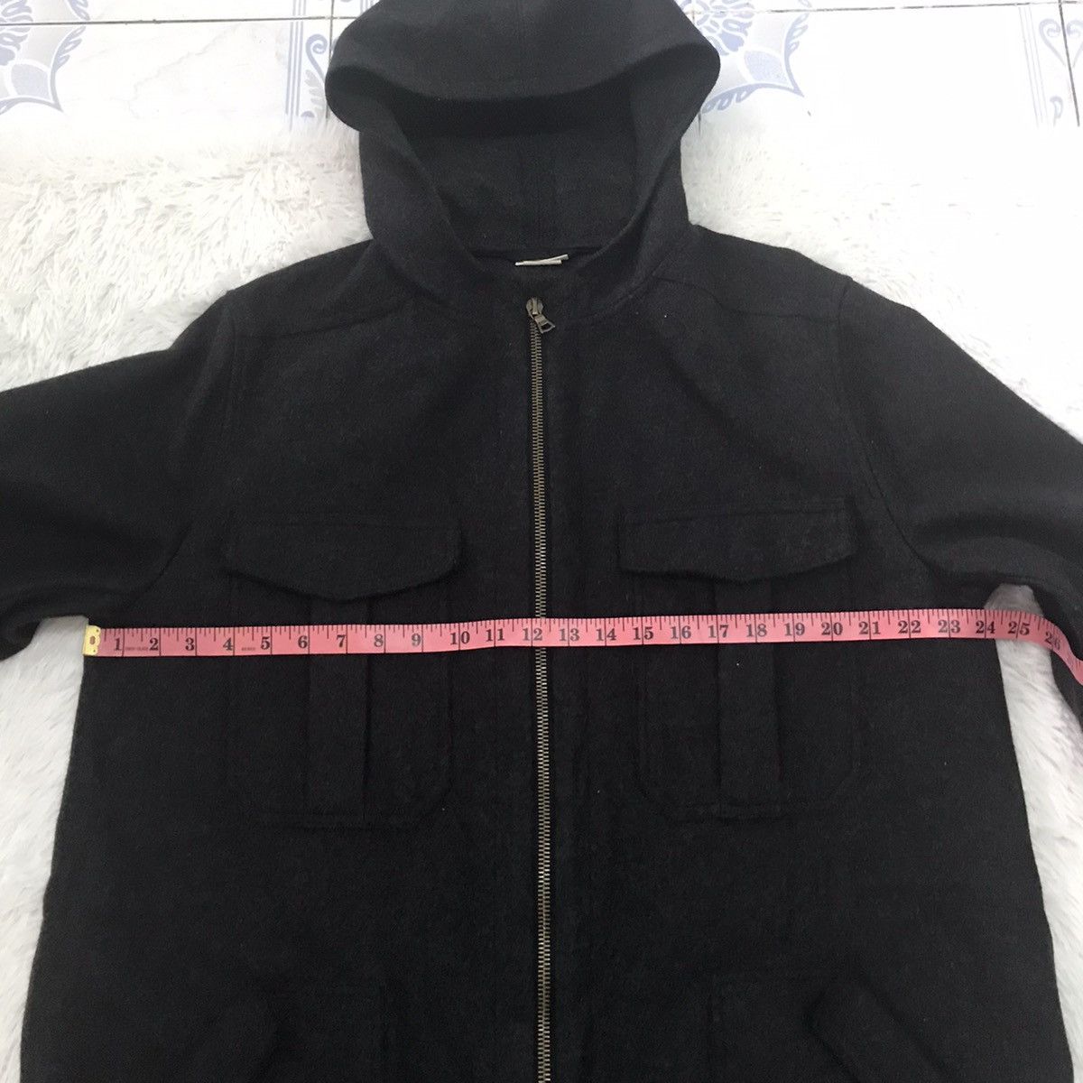 Dries Van Noten Dries Van Noten Wool & Nylon Parka Jacket Hooded Size US M / EU 48-50 / 2 - 12 Thumbnail