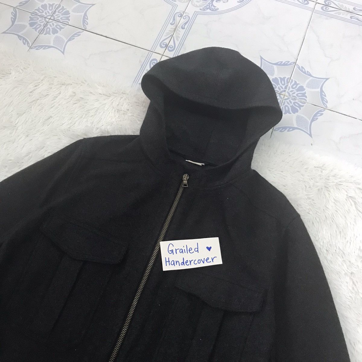 Dries Van Noten Dries Van Noten Wool & Nylon Parka Jacket Hooded Size US M / EU 48-50 / 2 - 3 Thumbnail