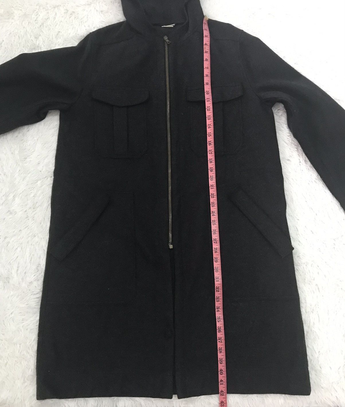Dries Van Noten Dries Van Noten Wool & Nylon Parka Jacket Hooded Size US M / EU 48-50 / 2 - 13 Thumbnail