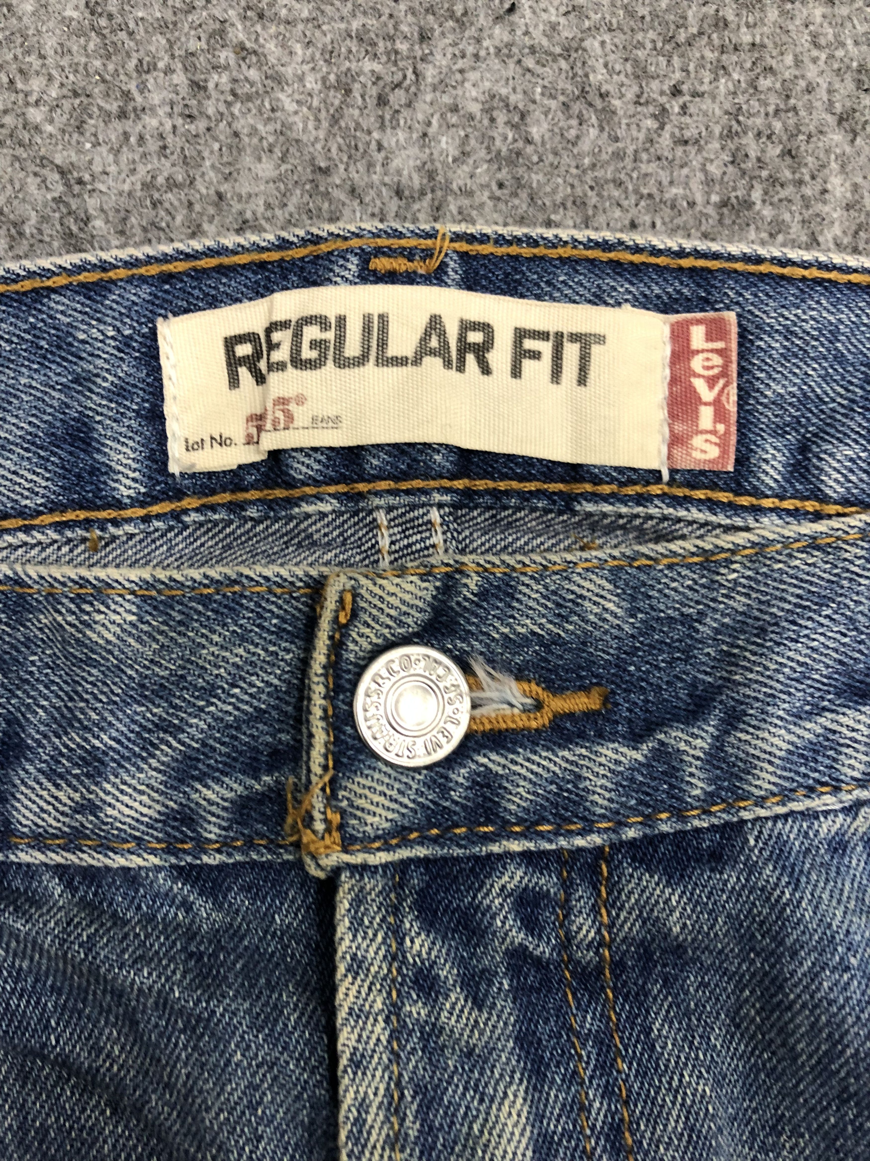 Levi's Vintage Levis 505 Faded Blue Jeans DP1202 Size US 38 / EU 54 - 7 Thumbnail