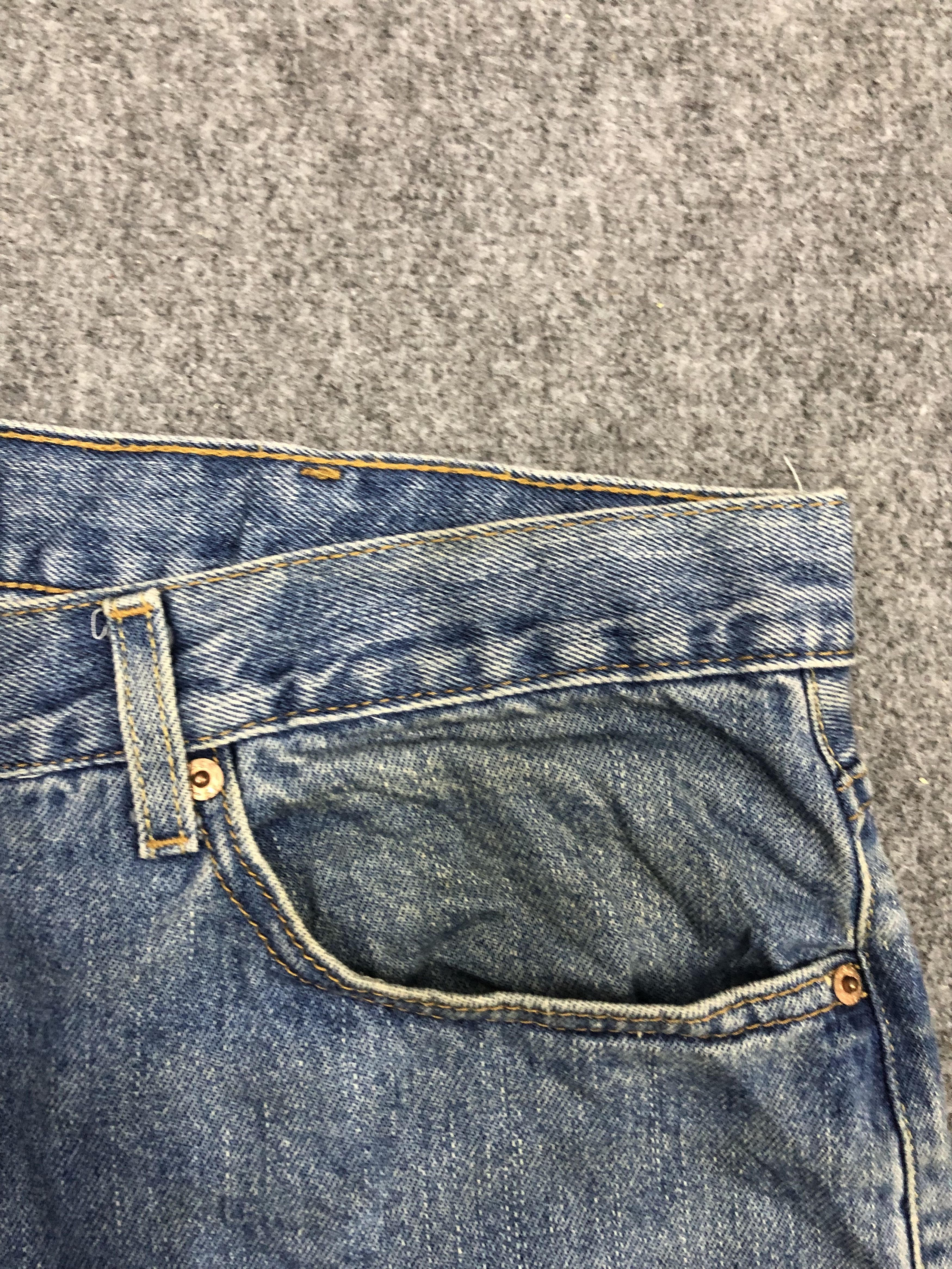 Levi's Vintage Levis 505 Faded Blue Jeans DP1202 Size US 38 / EU 54 - 8 Thumbnail