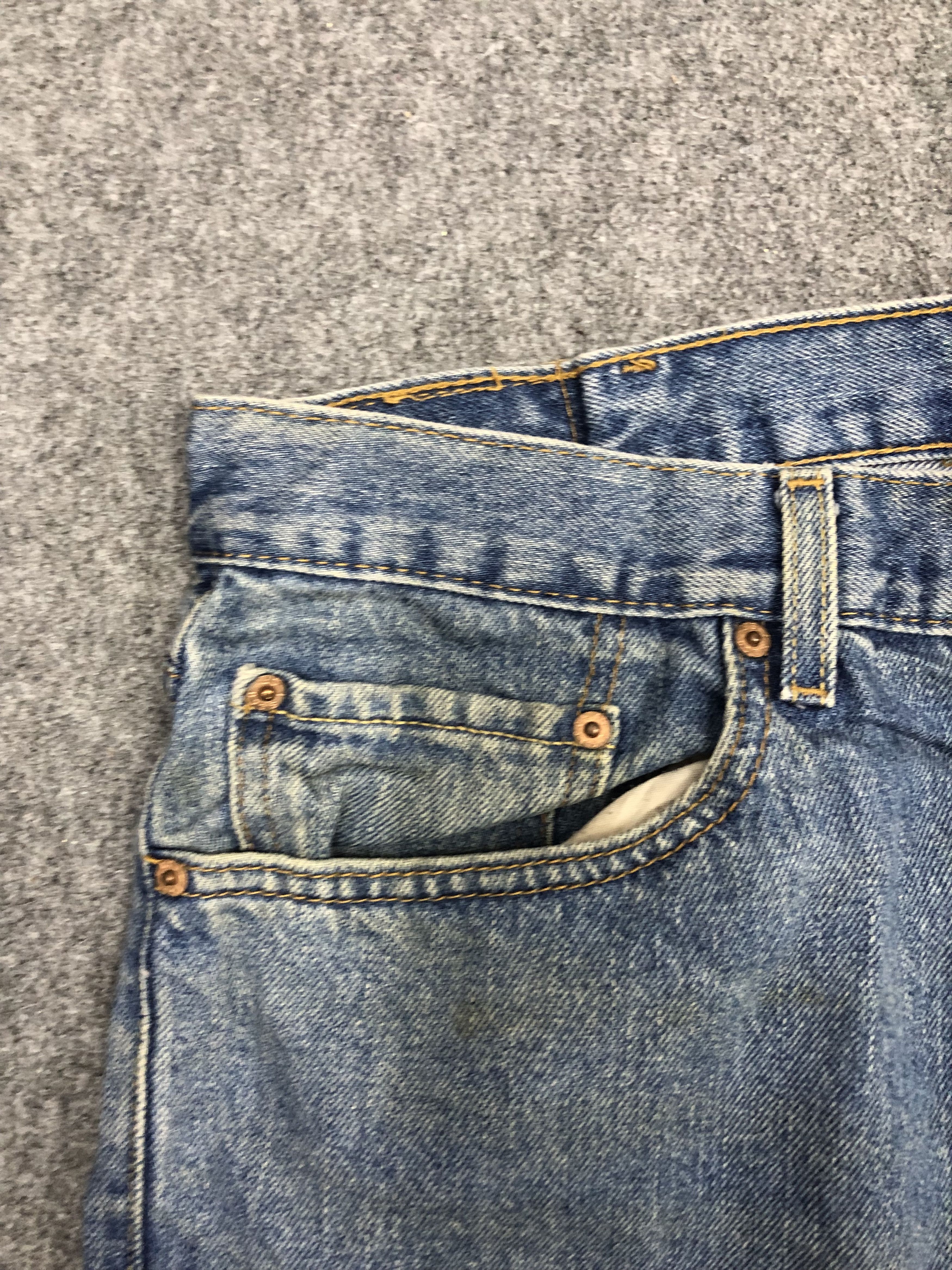 Levi's Vintage Levis 505 Faded Blue Jeans DP1202 Size US 38 / EU 54 - 9 Thumbnail
