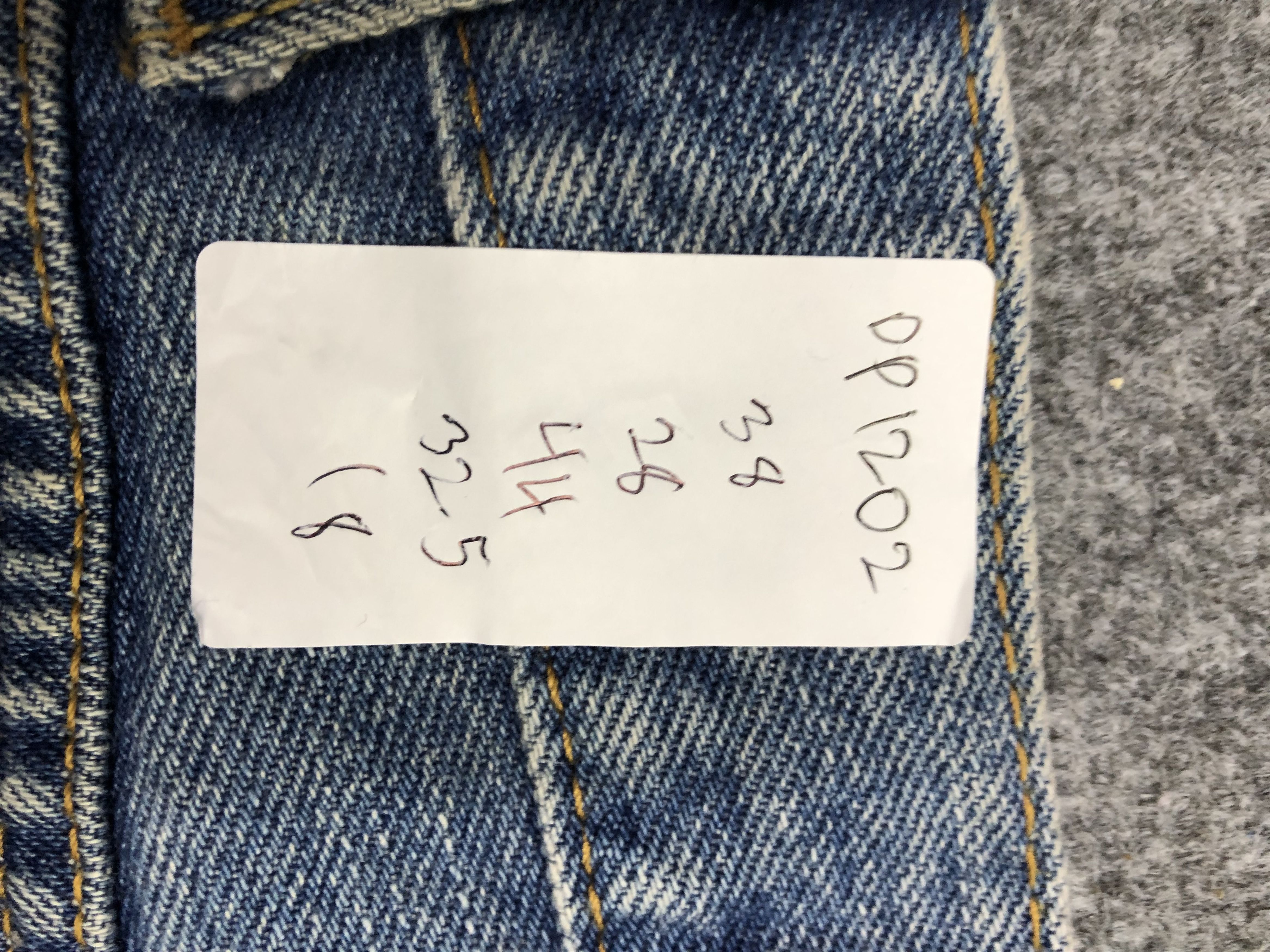 Levi's Vintage Levis 505 Faded Blue Jeans DP1202 Size US 38 / EU 54 - 11 Thumbnail