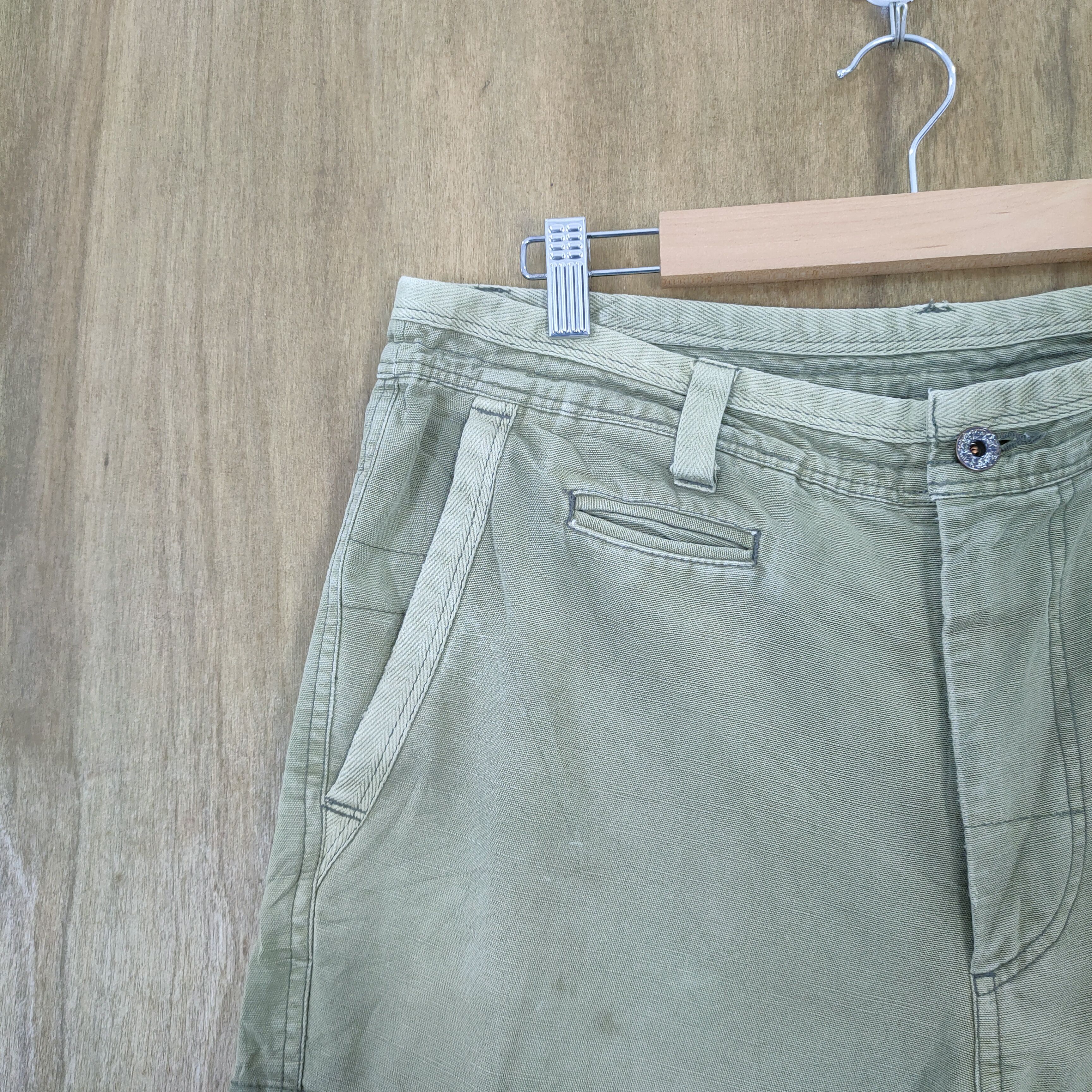 Polo Ralph Lauren VINTAGE POLO JEAN FADED CARGO PANTS Size US 34 / EU 50 - 5 Thumbnail