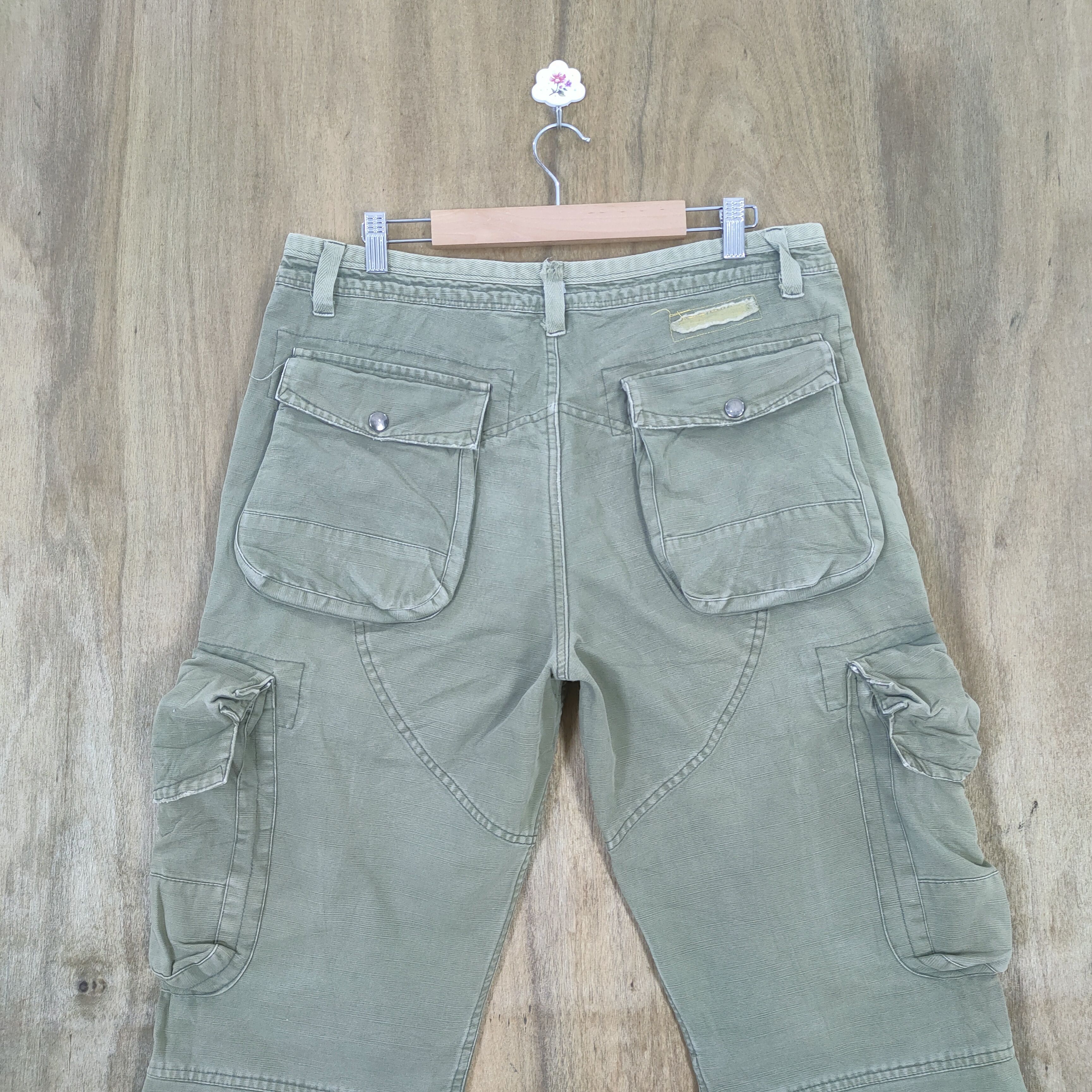Polo Ralph Lauren VINTAGE POLO JEAN FADED CARGO PANTS Size US 34 / EU 50 - 8 Thumbnail