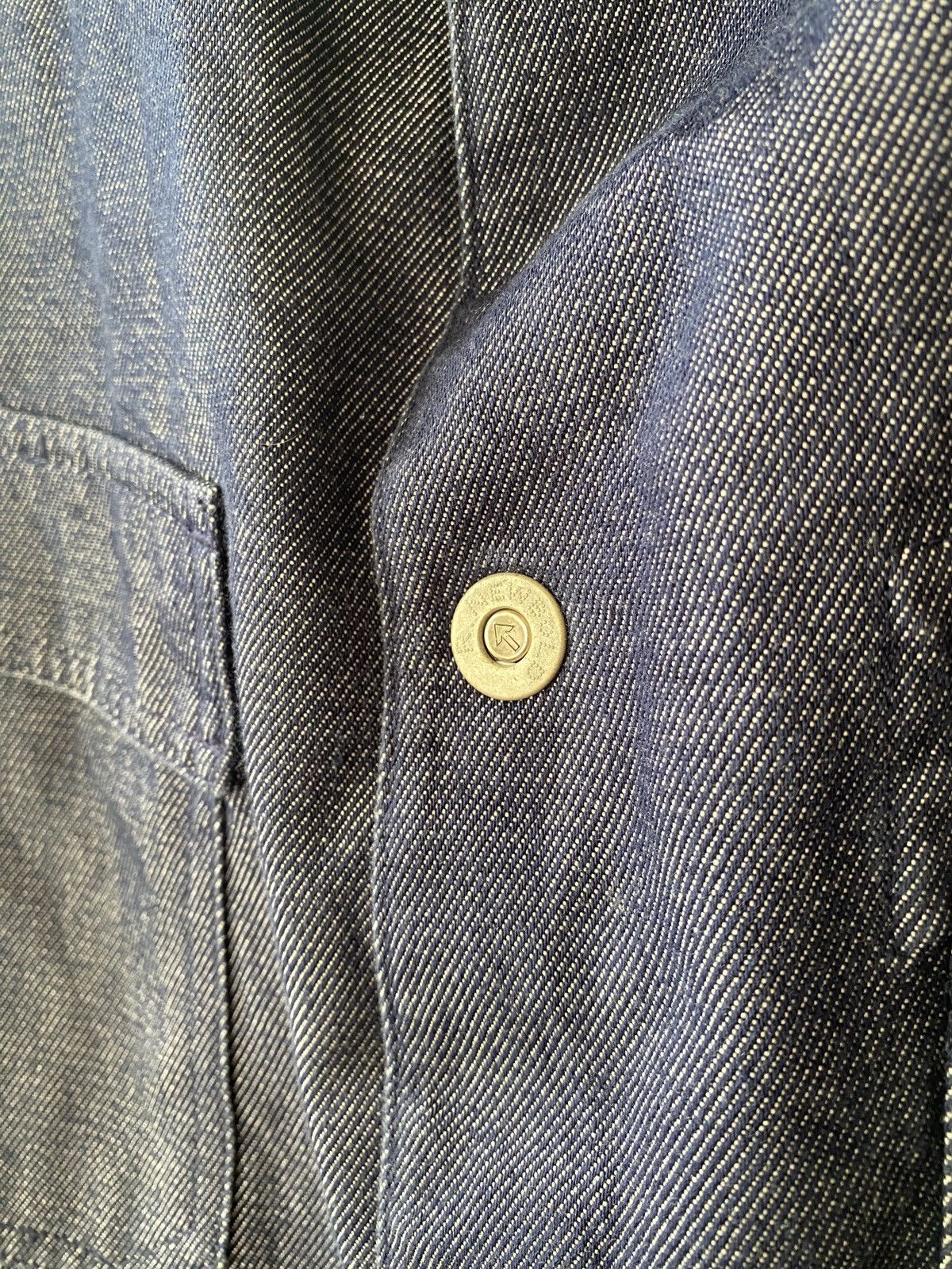 R.Newbold R.NEWBOLD DENIM CHORE JACKET Size US L / EU 52-54 / 3 - 4 Thumbnail