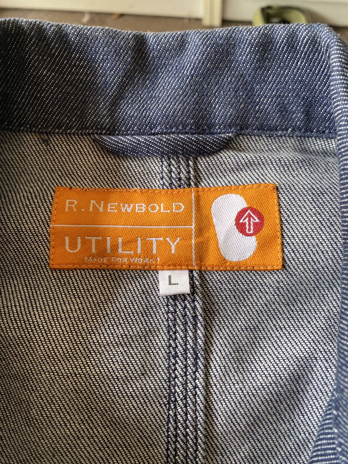 R.Newbold R.NEWBOLD DENIM CHORE JACKET Size US L / EU 52-54 / 3 - 9 Thumbnail
