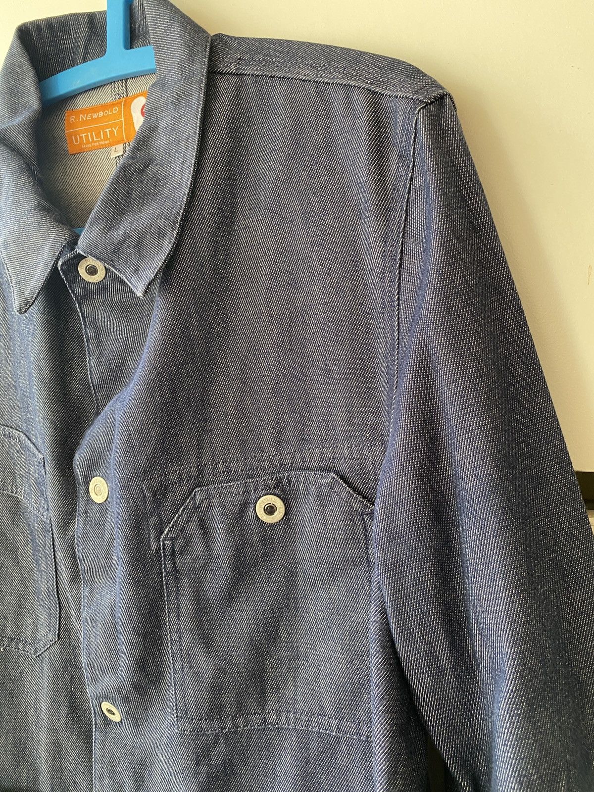 R.Newbold R.NEWBOLD DENIM CHORE JACKET Size US L / EU 52-54 / 3 - 5 Thumbnail