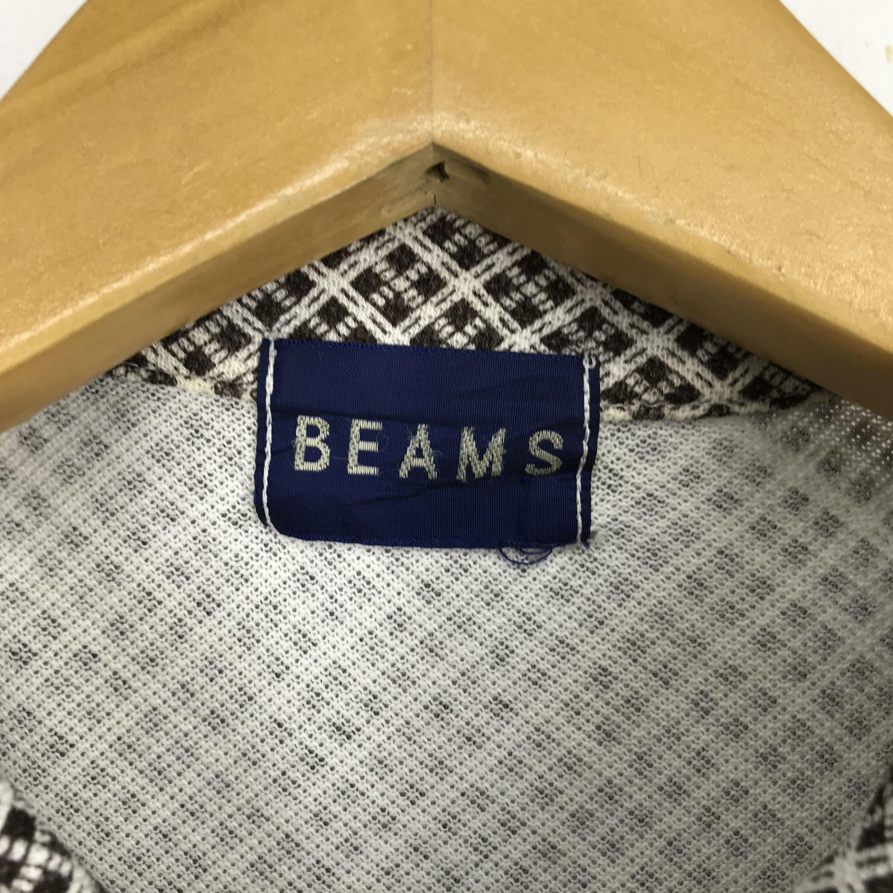 Beams Japan BEAMS Checked Polo T Shirt #2324-80 Size US S / EU 44-46 / 1 - 5 Thumbnail