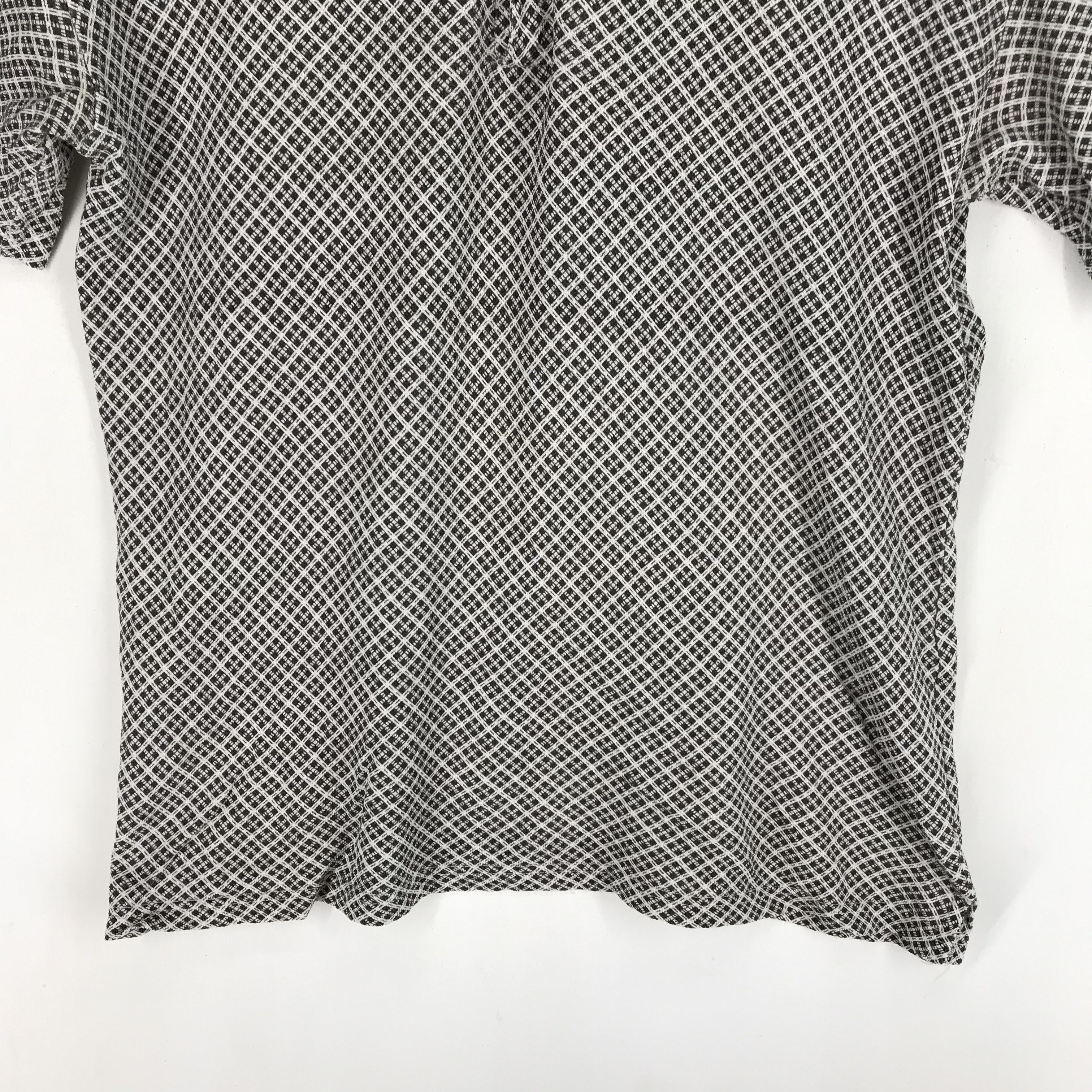 Beams Japan BEAMS Checked Polo T Shirt #2324-80 Size US S / EU 44-46 / 1 - 3 Thumbnail