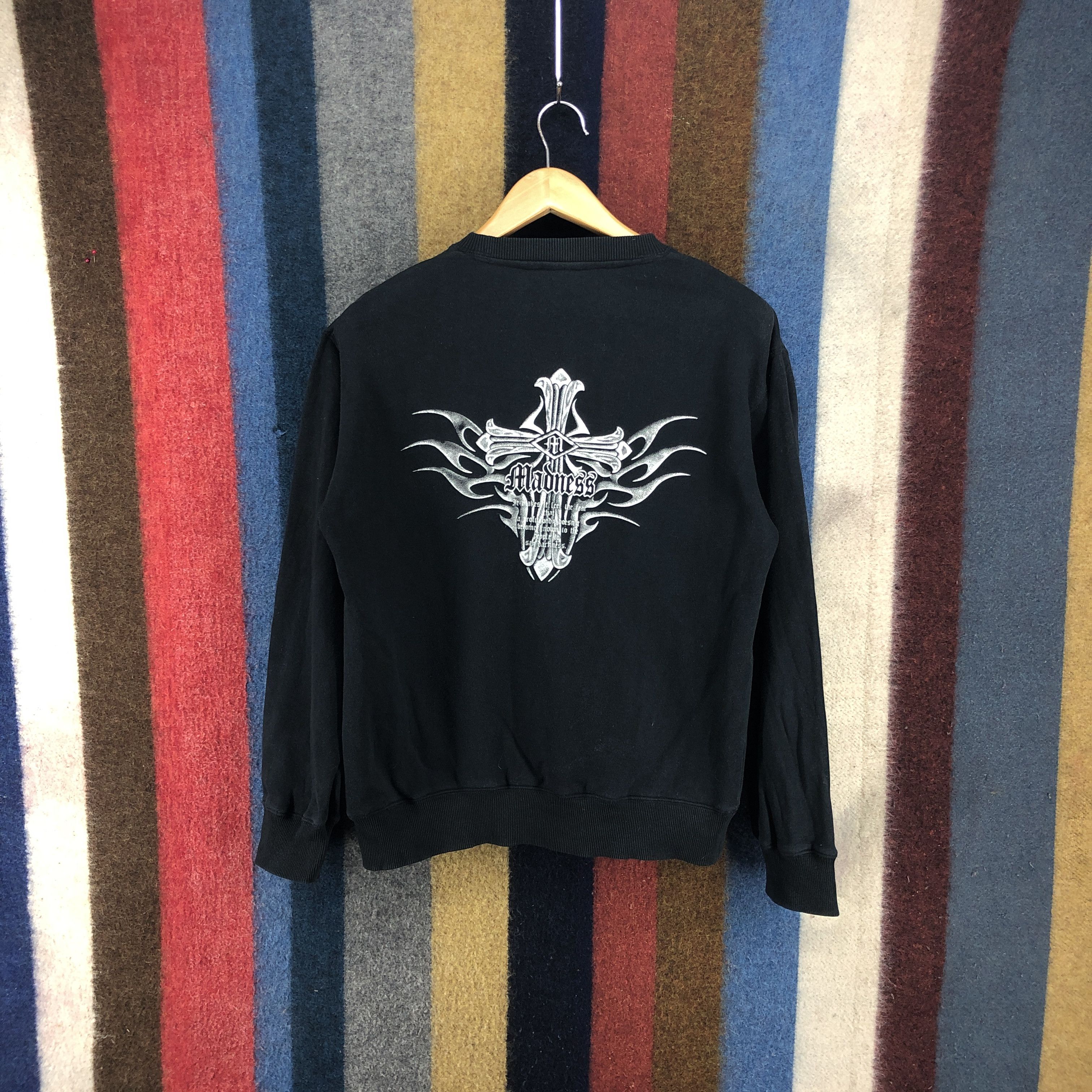 Madness MADNESS Crew Neck Sweatshirt #0198/J Size US M / EU 48-50 / 2 - 1 Thumbnail