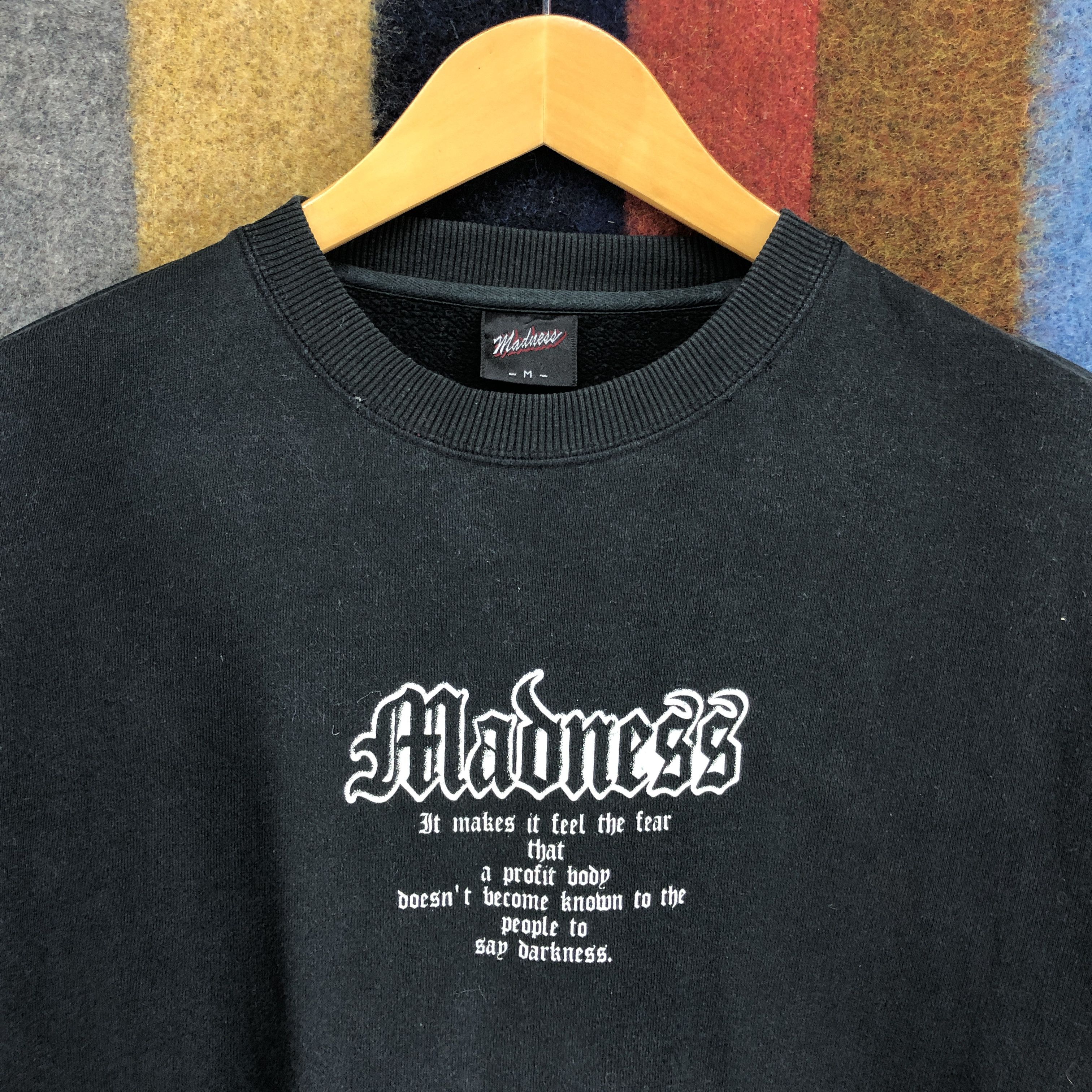 Madness MADNESS Crew Neck Sweatshirt #0198/J Size US M / EU 48-50 / 2 - 4 Thumbnail