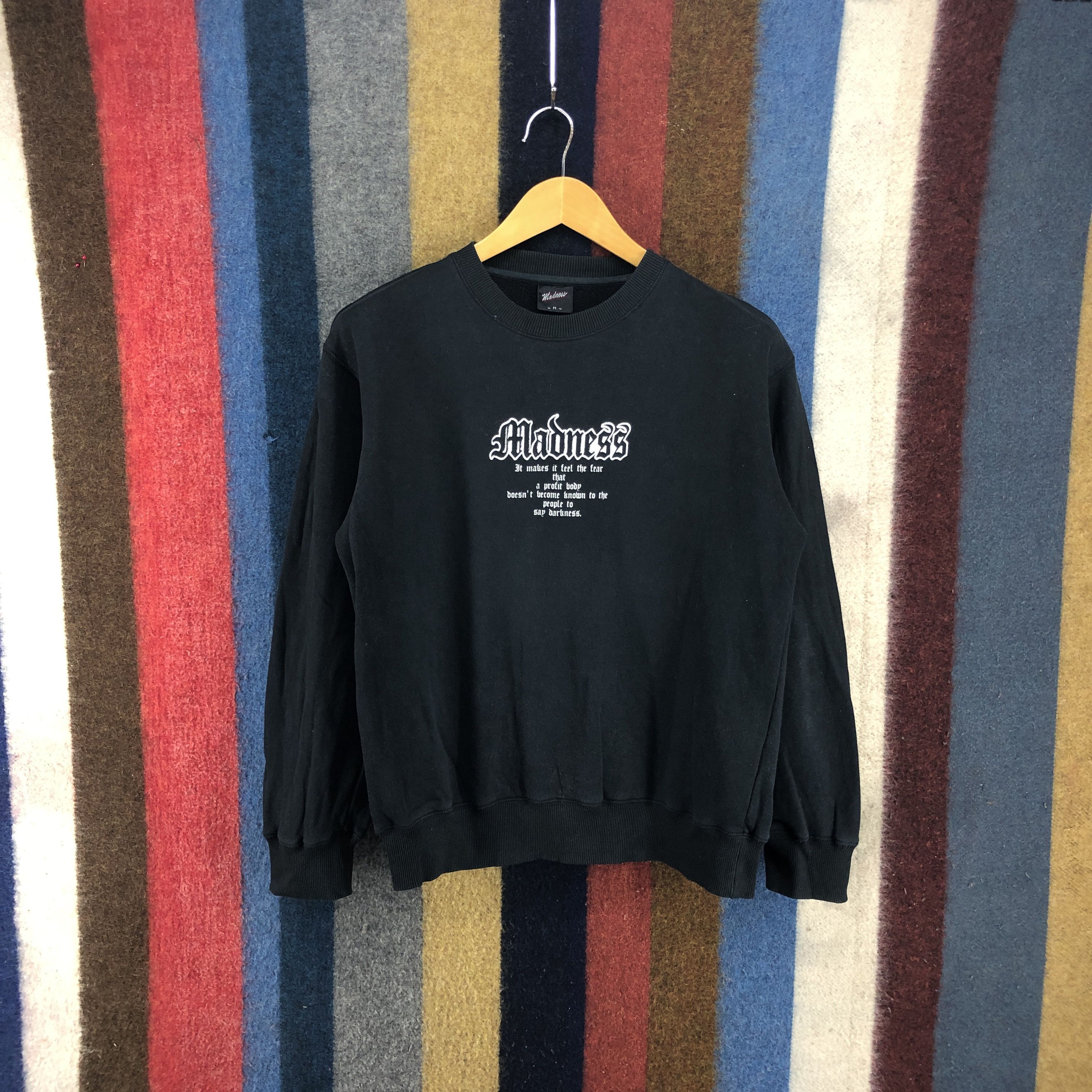 Madness MADNESS Crew Neck Sweatshirt #0198/J Size US M / EU 48-50 / 2 - 3 Thumbnail