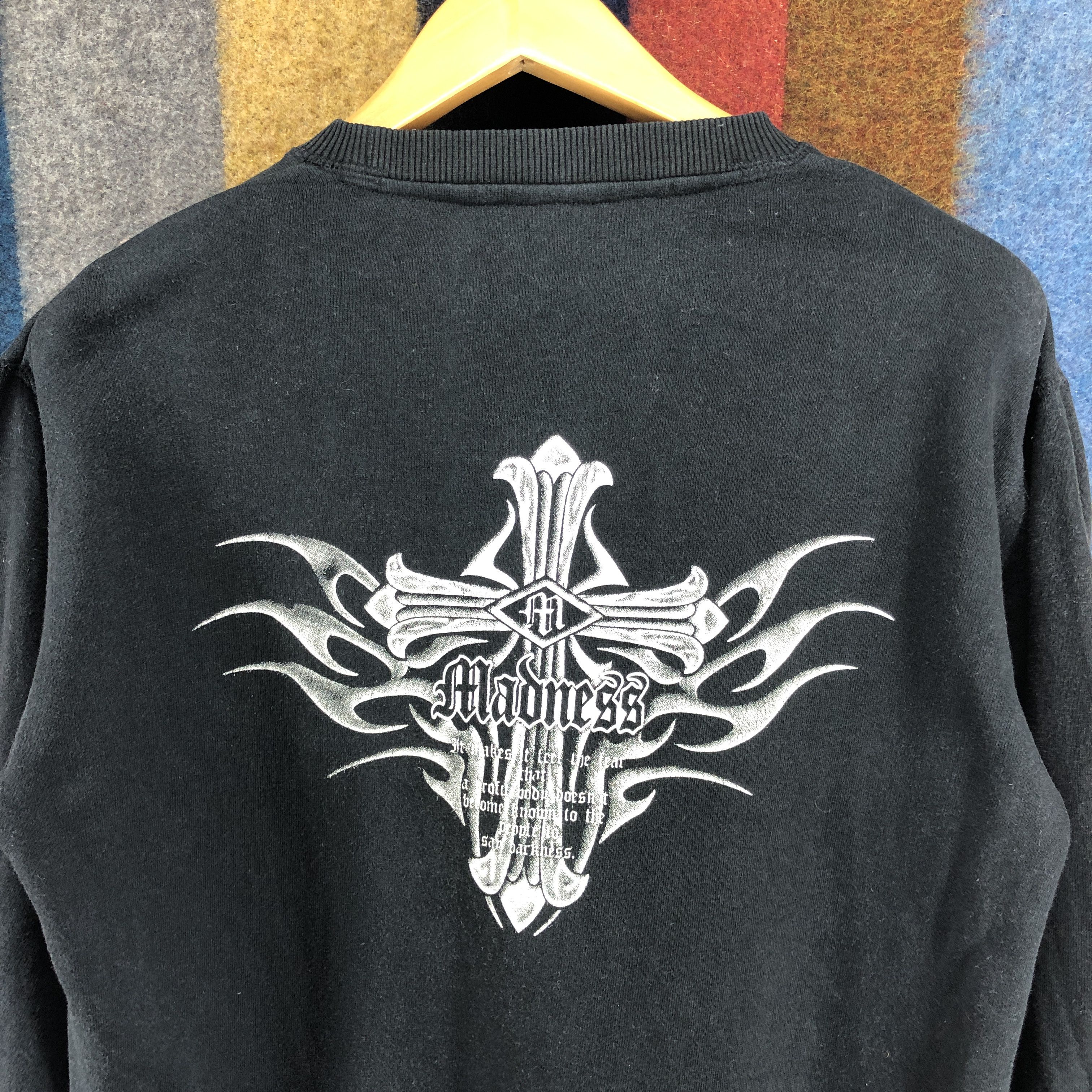 Madness MADNESS Crew Neck Sweatshirt #0198/J Size US M / EU 48-50 / 2 - 2 Thumbnail