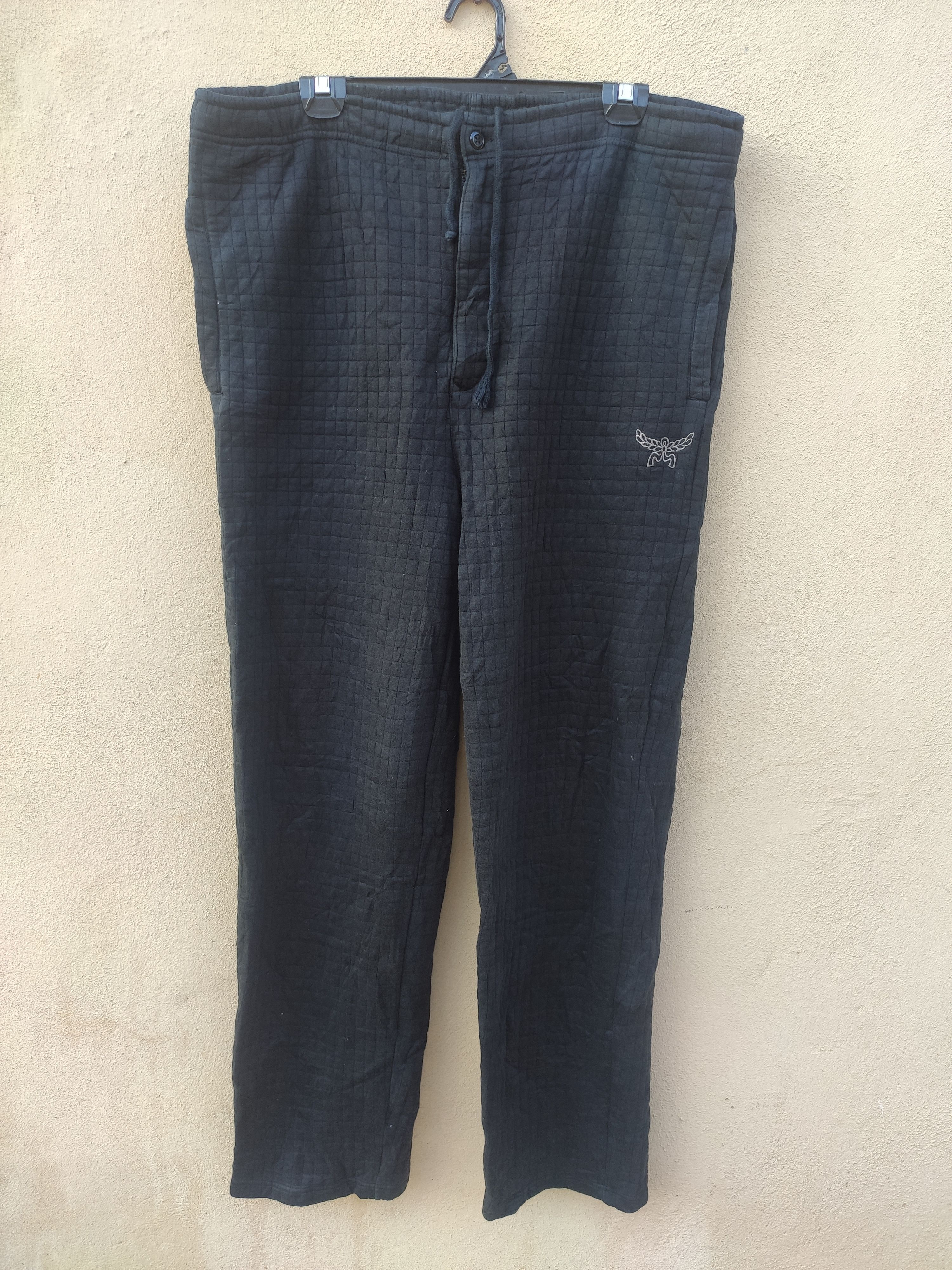 Pre-owned Mcm Sweatpants In Black