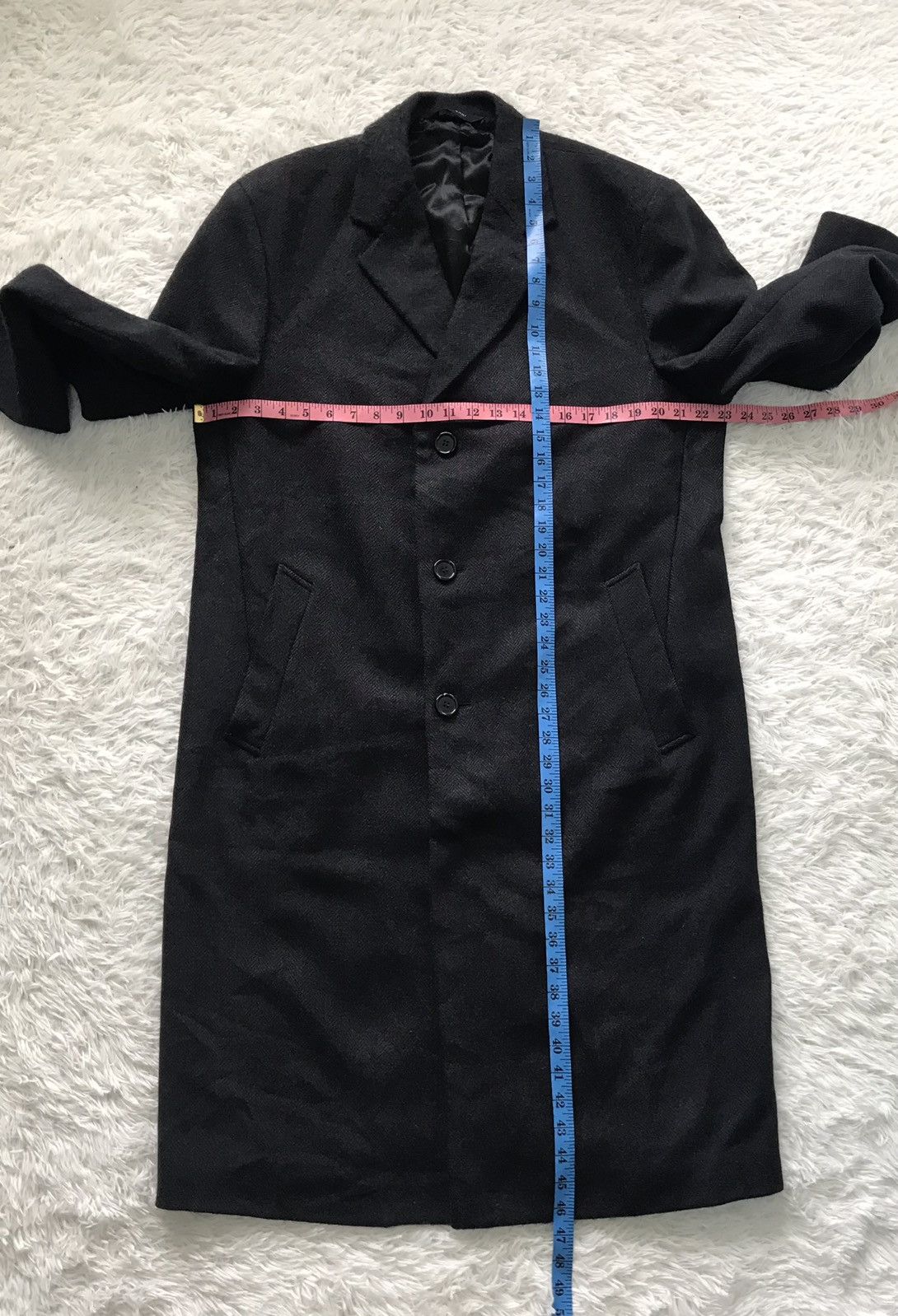 Brooks Brothers Brooks Brothers Wool Long Coat Size US L / EU 52-54 / 3 - 12 Thumbnail