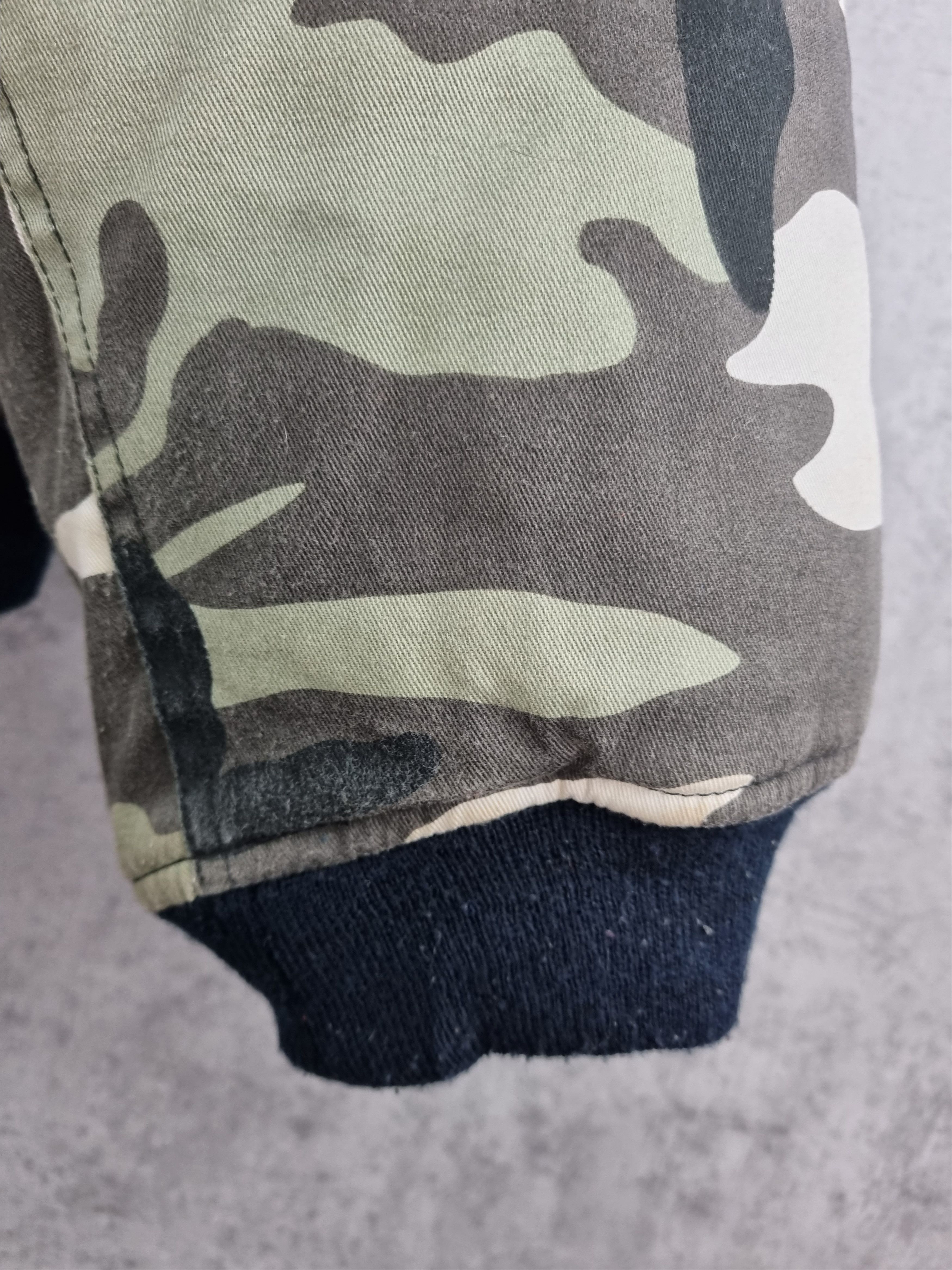 Vintage Alpha 2 Side Black Bomber Jacket Arctic Camo RAF SIMONS Size US L / EU 52-54 / 3 - 17 Thumbnail
