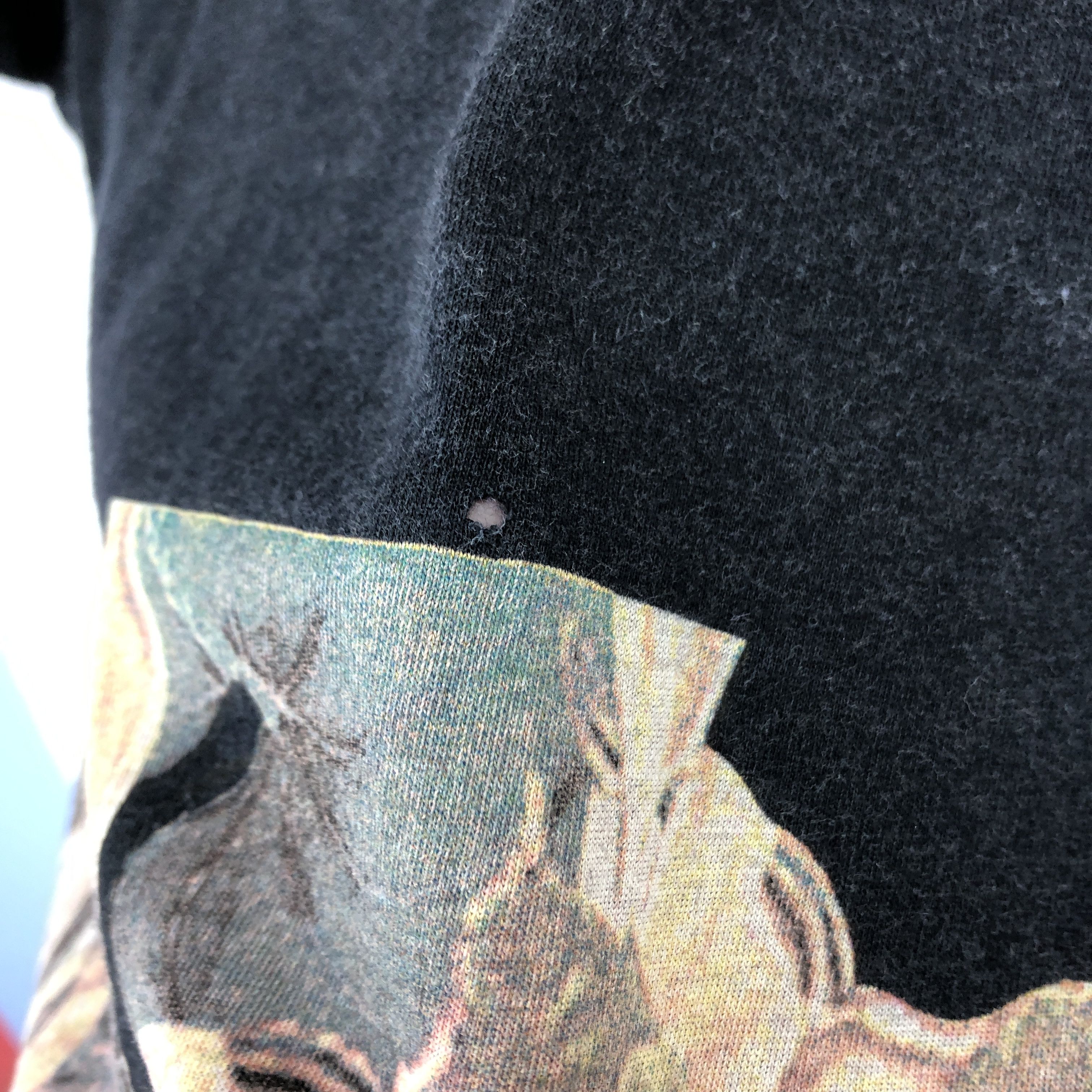 Japanese Brand 291295 HOMME Crew Neck T Shirt Flower Print #0909/AH Size US M / EU 48-50 / 2 - 5 Thumbnail