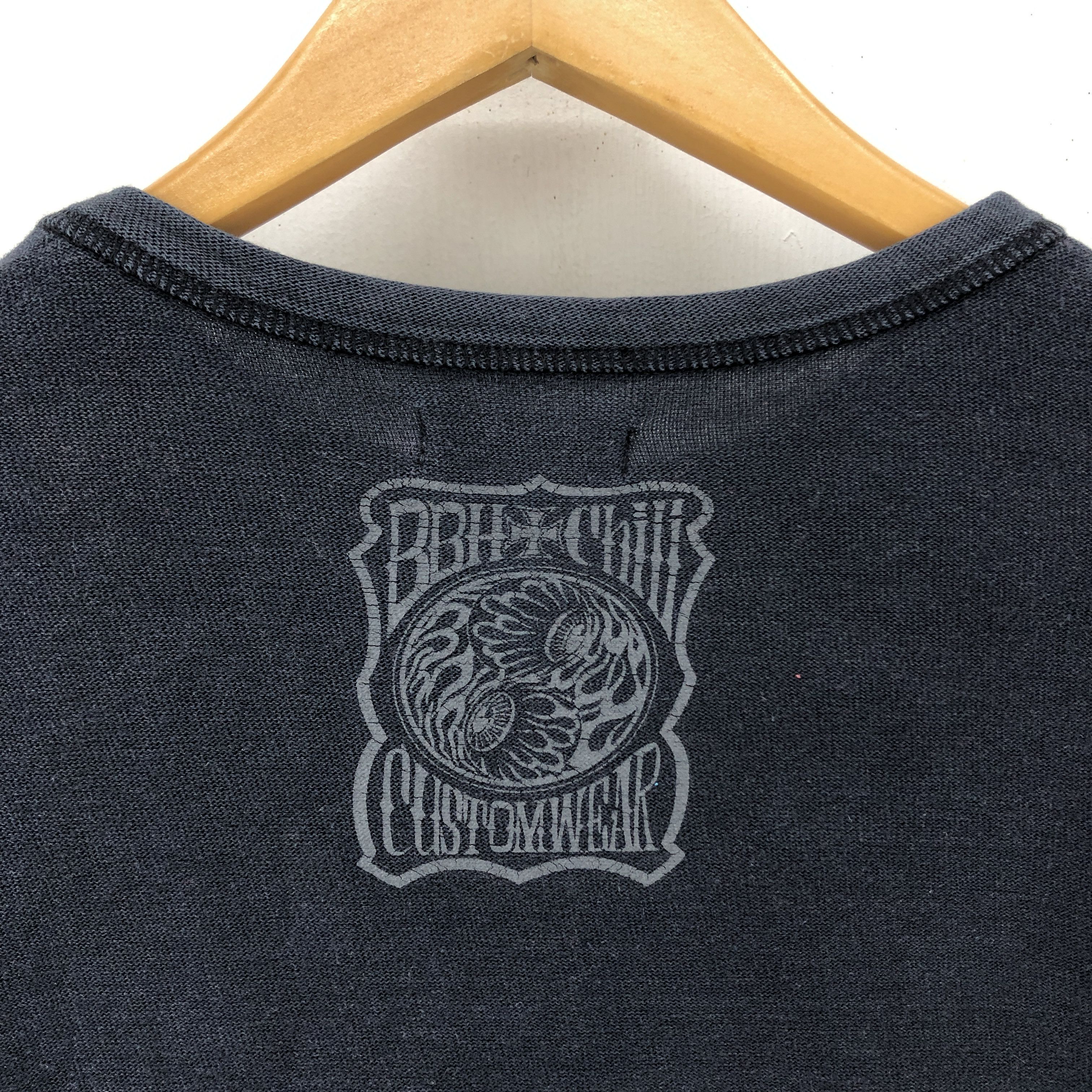 Japanese Brand BBH CUSTOM WEAR Crew Neck Sweatshirt #1840-51 Size US M / EU 48-50 / 2 - 6 Thumbnail