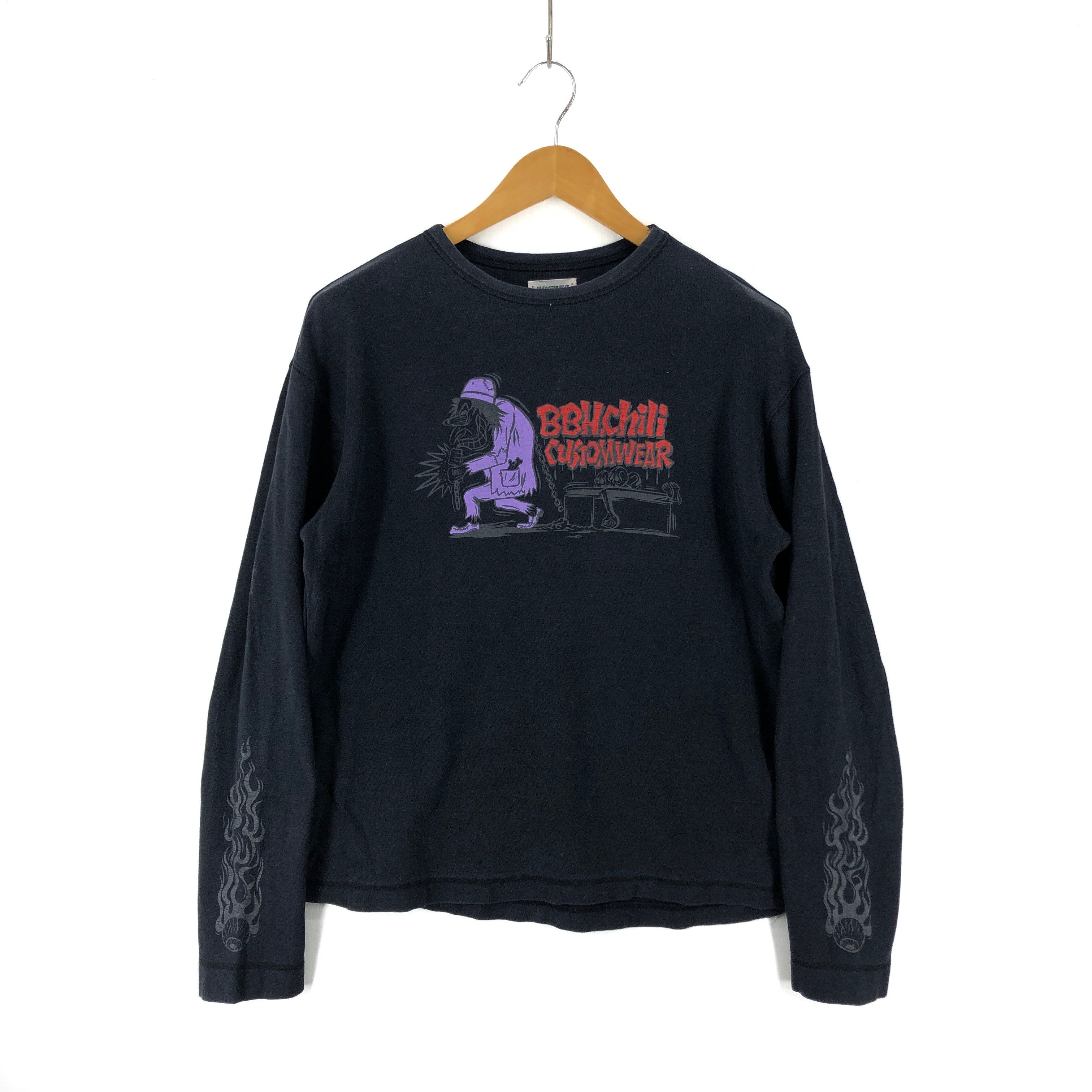 Japanese Brand BBH CUSTOM WEAR Crew Neck Sweatshirt #1840-51 Size US M / EU 48-50 / 2 - 1 Thumbnail