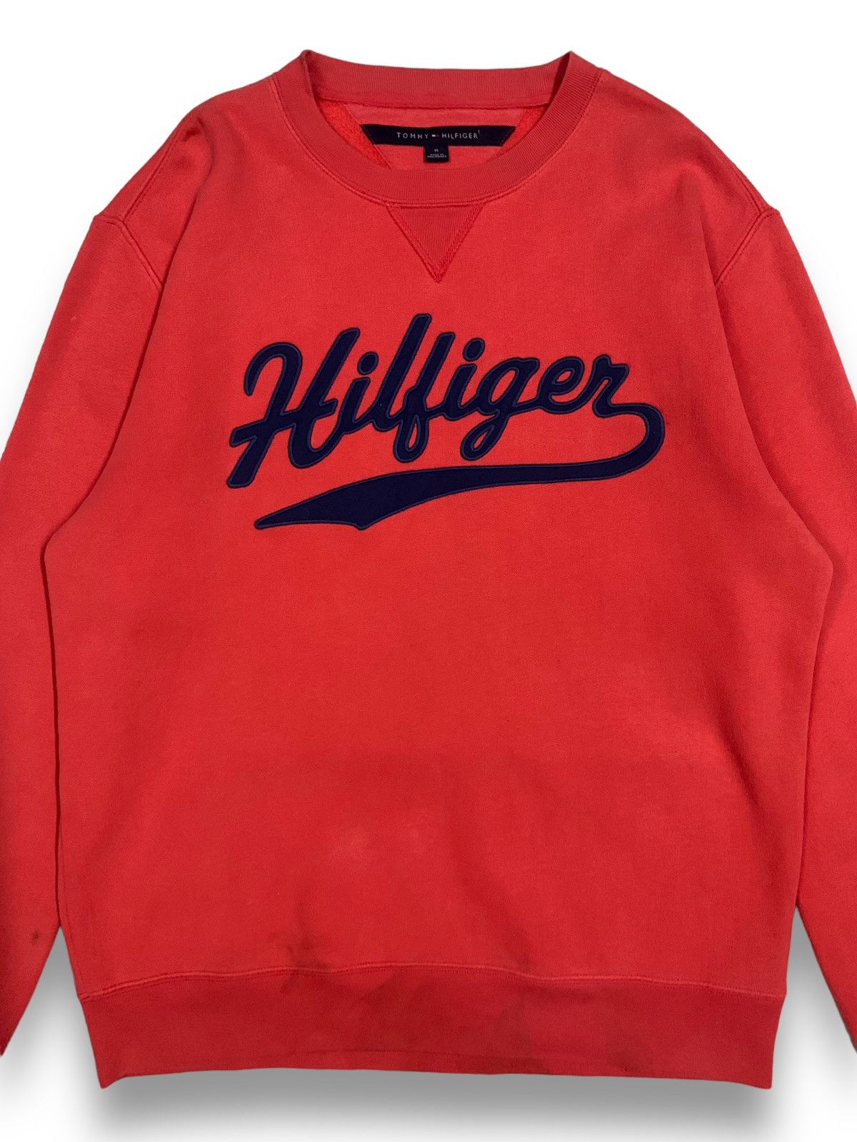 Tommy Hilfiger Tommy Hilfiger SpellOut Embroidery Crewneck Pullover Sweater Size US M / EU 48-50 / 2 - 3 Thumbnail