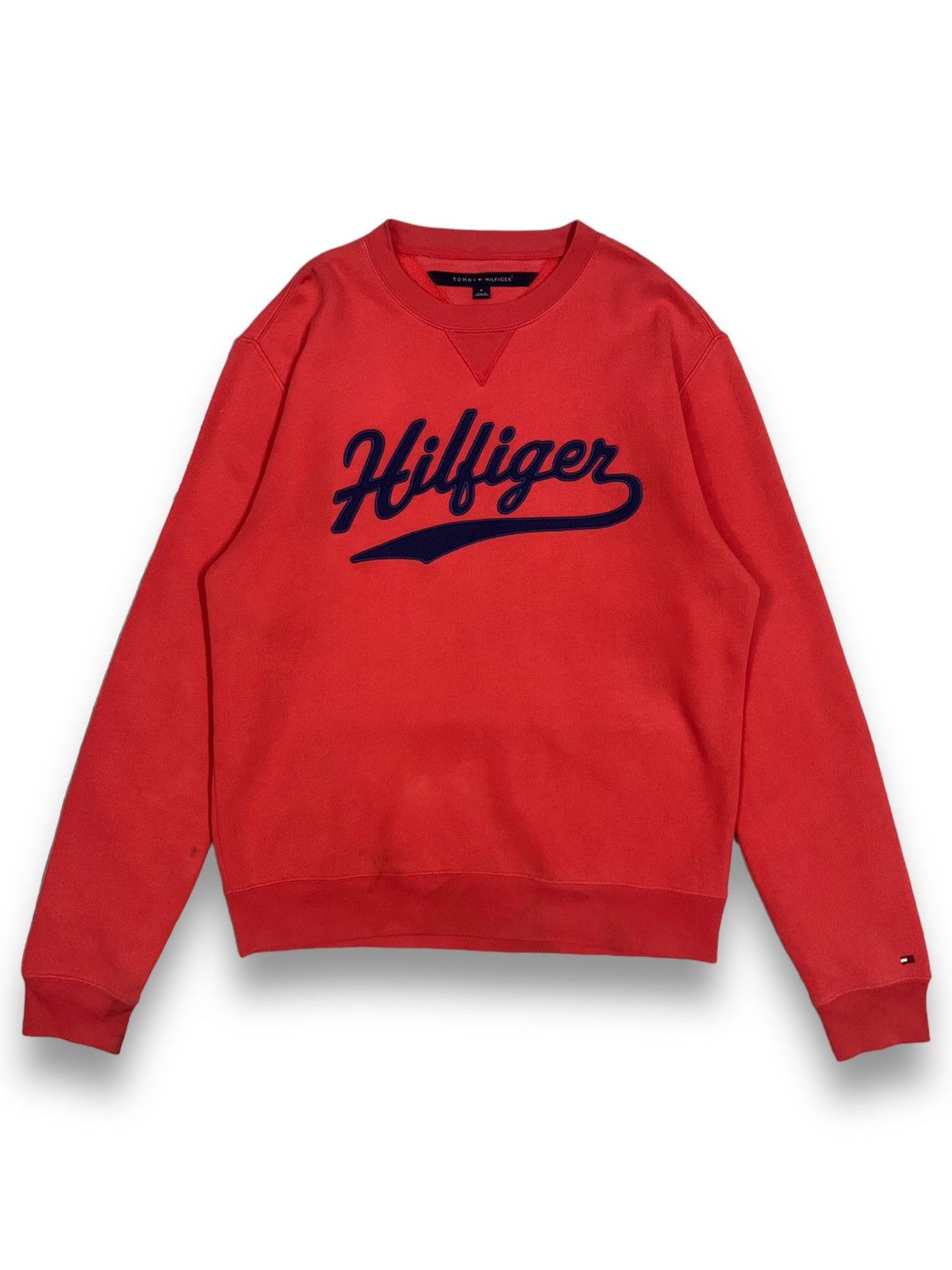 Tommy Hilfiger Tommy Hilfiger SpellOut Embroidery Crewneck Pullover Sweater Size US M / EU 48-50 / 2 - 1 Thumbnail