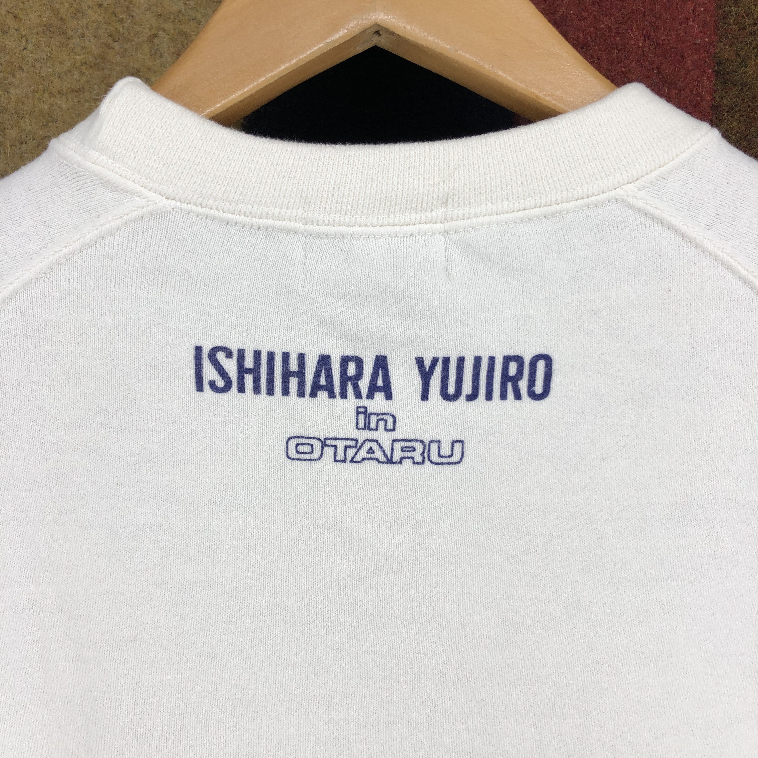 Japanese Brand Vintage YUJIRO ISHIHARA Crew Neck Sweatshirt #0395/Q Size US S / EU 44-46 / 1 - 7 Thumbnail