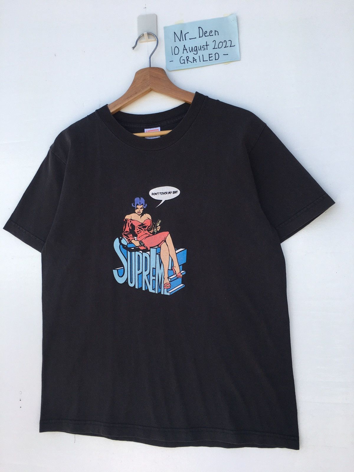 Supreme Rare SS2006 SUPREME Tee (Dont Touch My Shit) Size US M / EU 48-50 / 2 - 4 Thumbnail