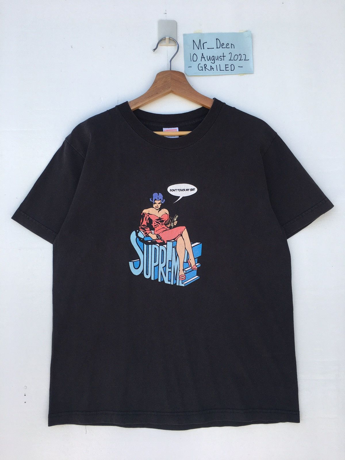 Supreme Rare SS2006 SUPREME Tee (Dont Touch My Shit) Size US M / EU 48-50 / 2 - 2 Thumbnail