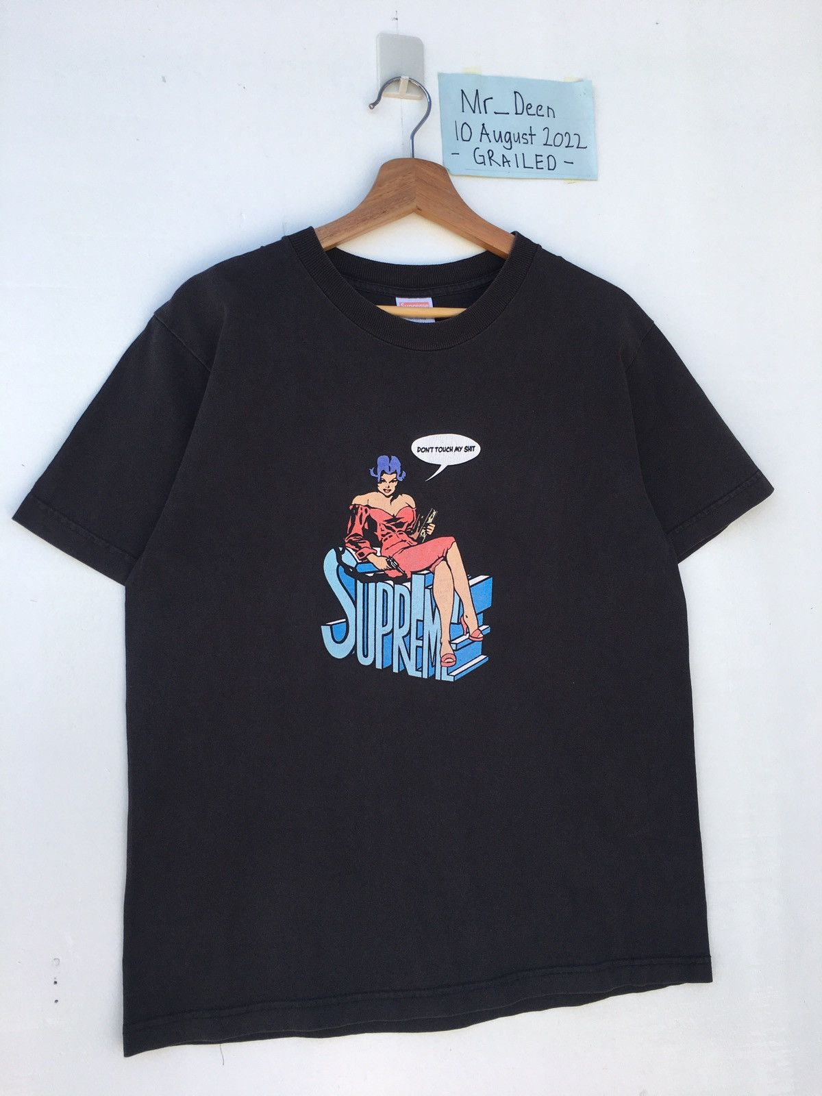 Supreme Rare SS2006 SUPREME Tee (Dont Touch My Shit) Size US M / EU 48-50 / 2 - 3 Thumbnail