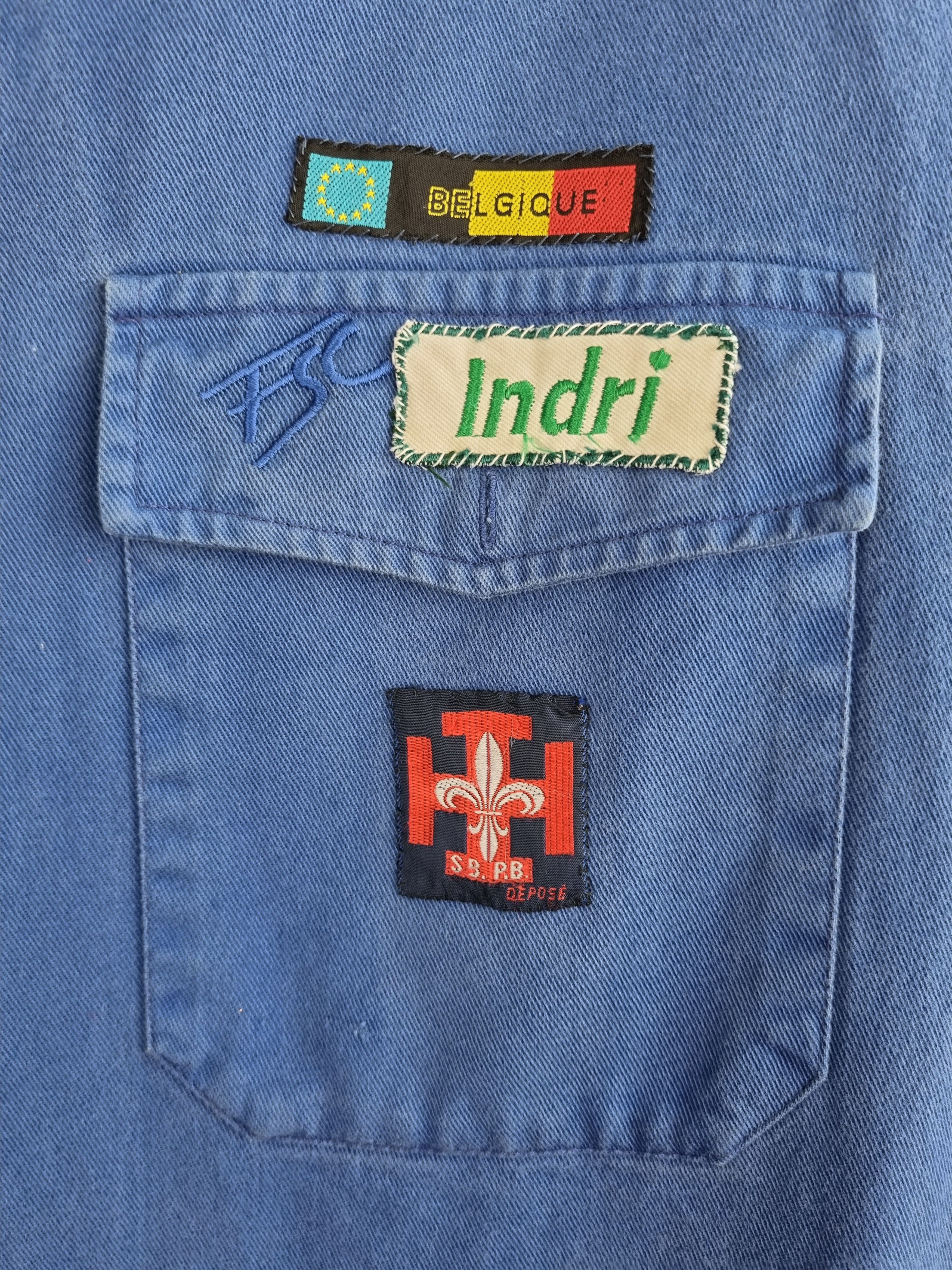 Le Laboureur × Vetra Very rare Belgian Scouts Shirt with authentic patches Size US L / EU 52-54 / 3 - 11 Thumbnail