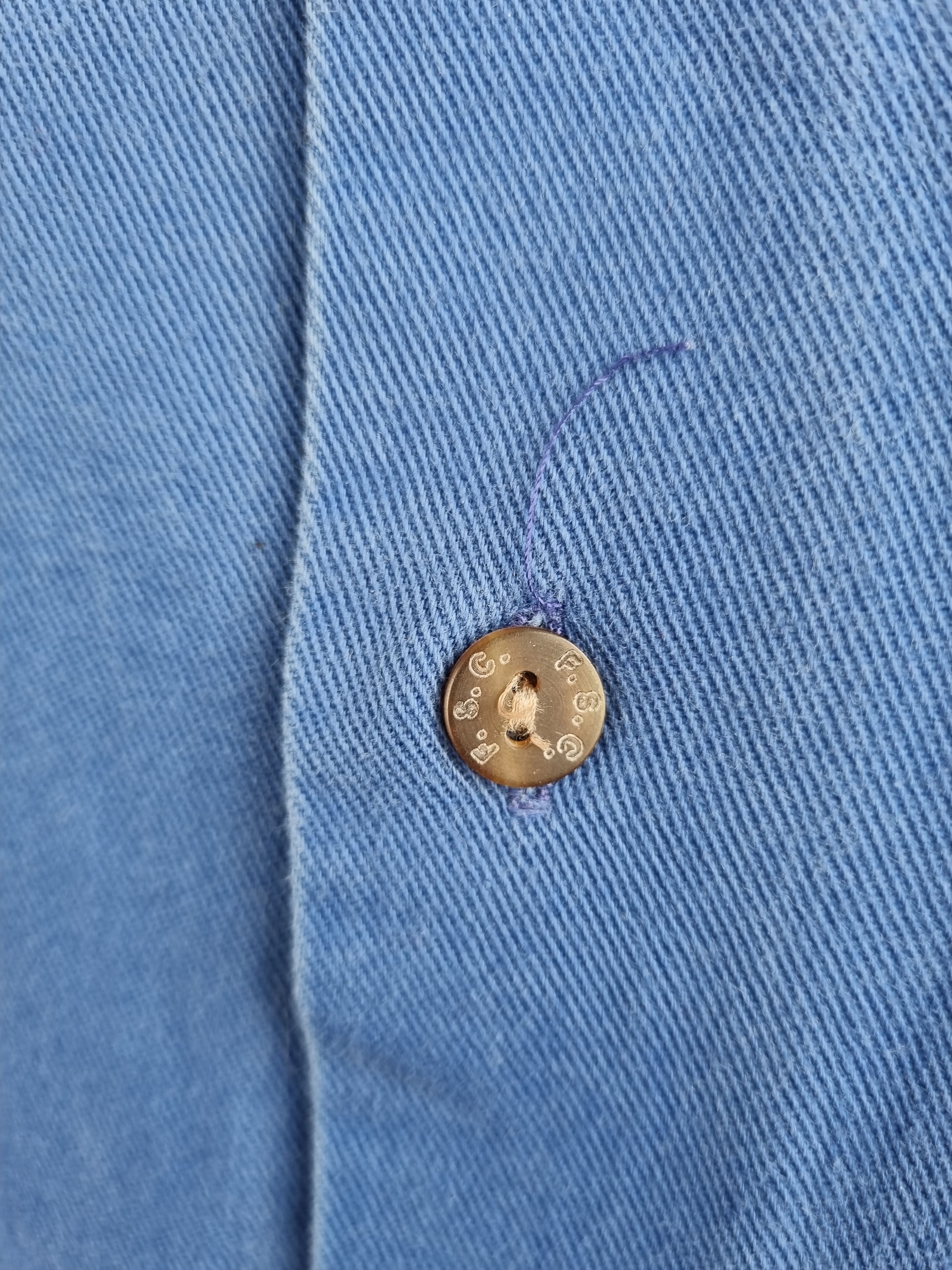Le Laboureur × Vetra Very rare Belgian Scouts Shirt with authentic patches Size US L / EU 52-54 / 3 - 14 Thumbnail