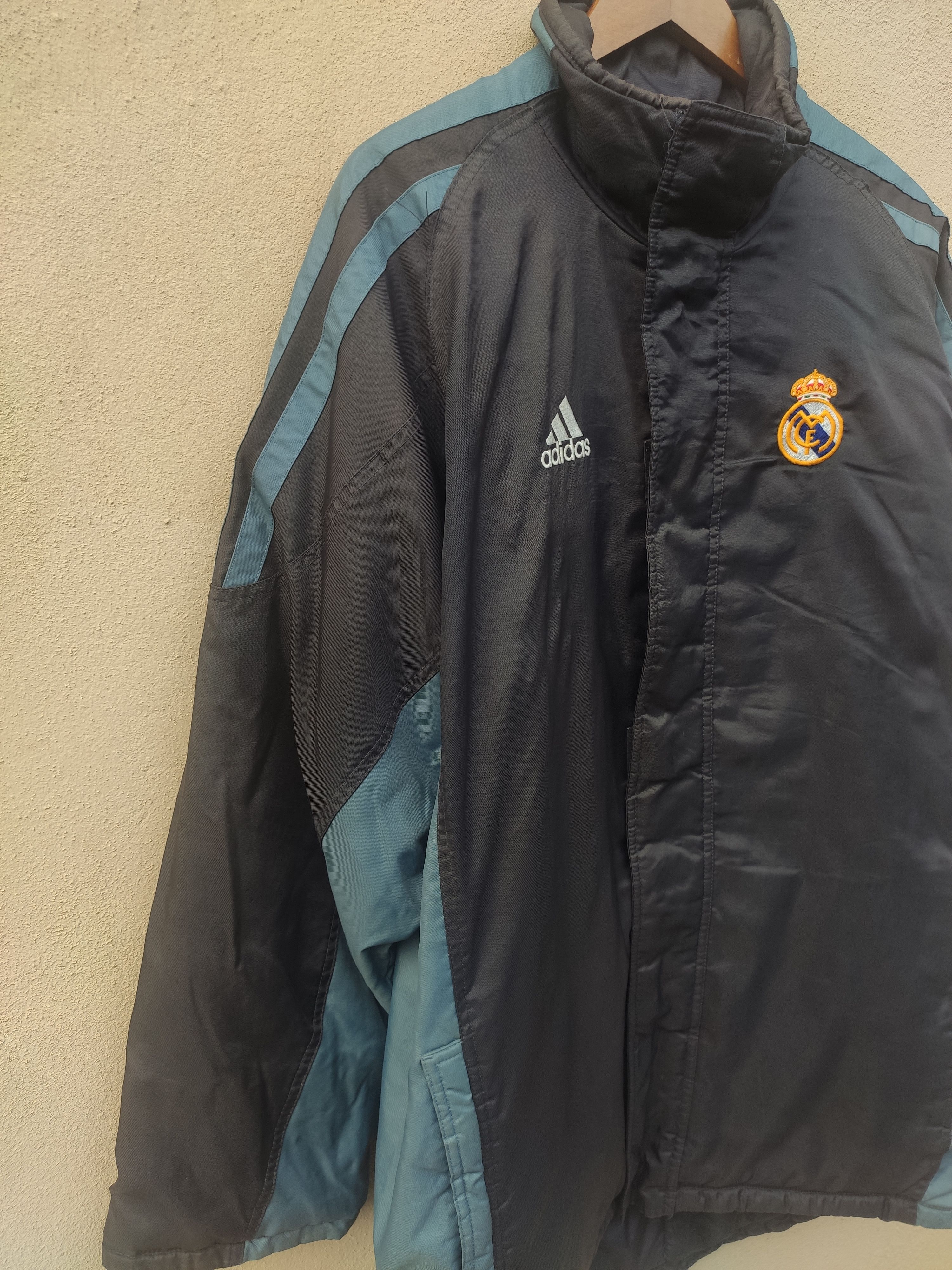Adidas 🔥 Vintage Adidas Jacket Real Madrid Football Team Size US M / EU 48-50 / 2 - 3 Thumbnail