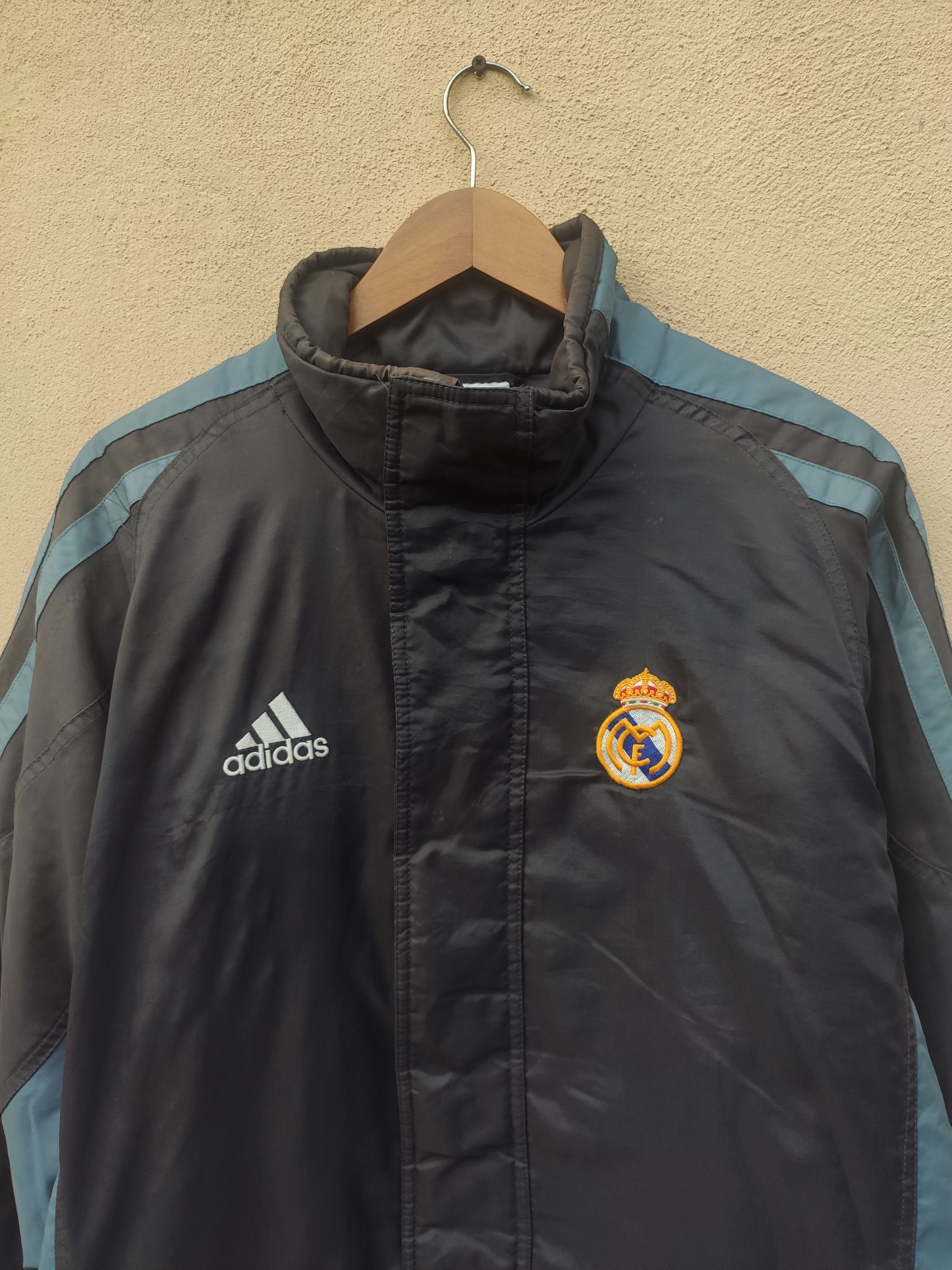 Adidas 🔥 Vintage Adidas Jacket Real Madrid Football Team Size US M / EU 48-50 / 2 - 2 Thumbnail