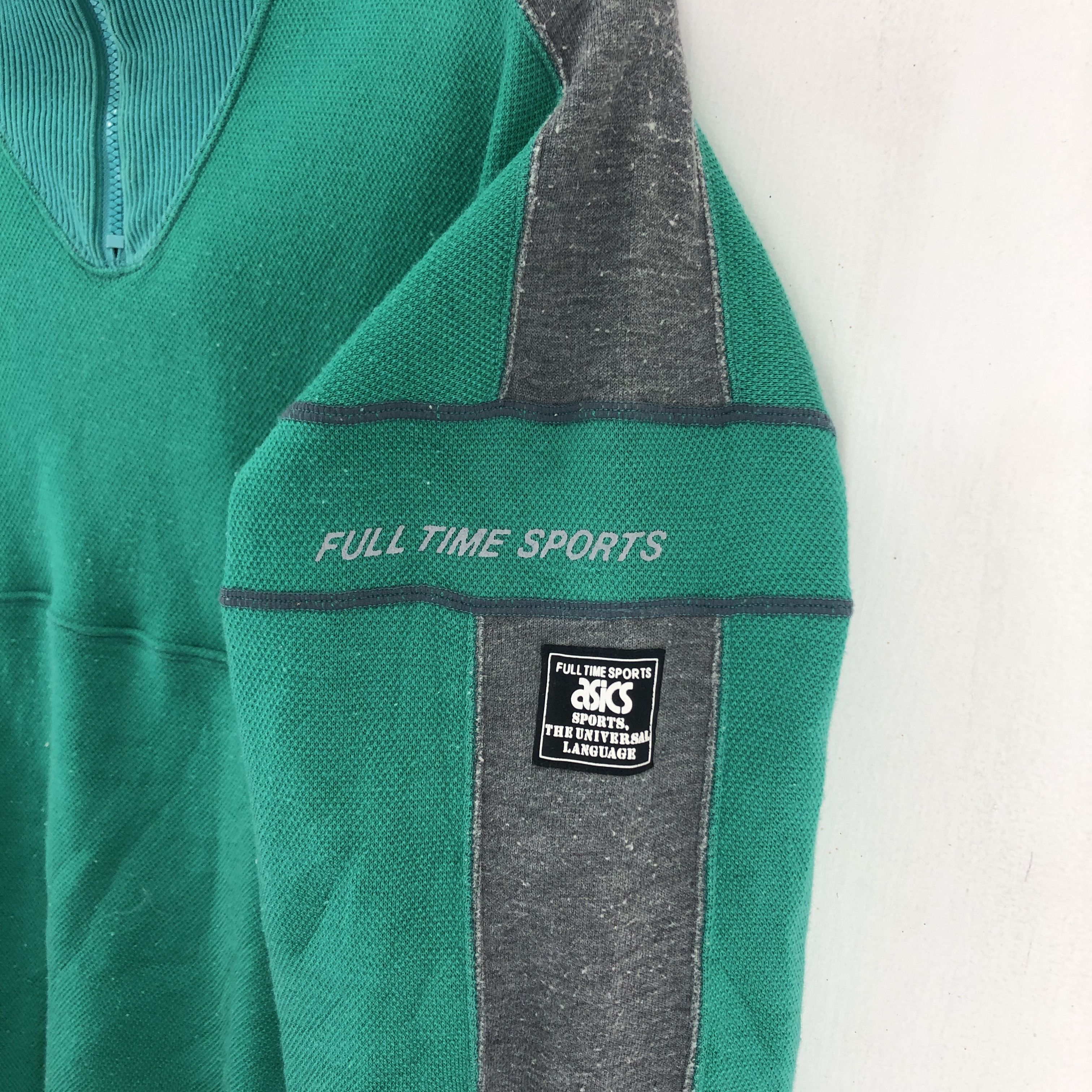 Asics Vintage ASICS Reversible Turtle Neck Sweatshirt #1951-68 Size US M / EU 48-50 / 2 - 7 Thumbnail