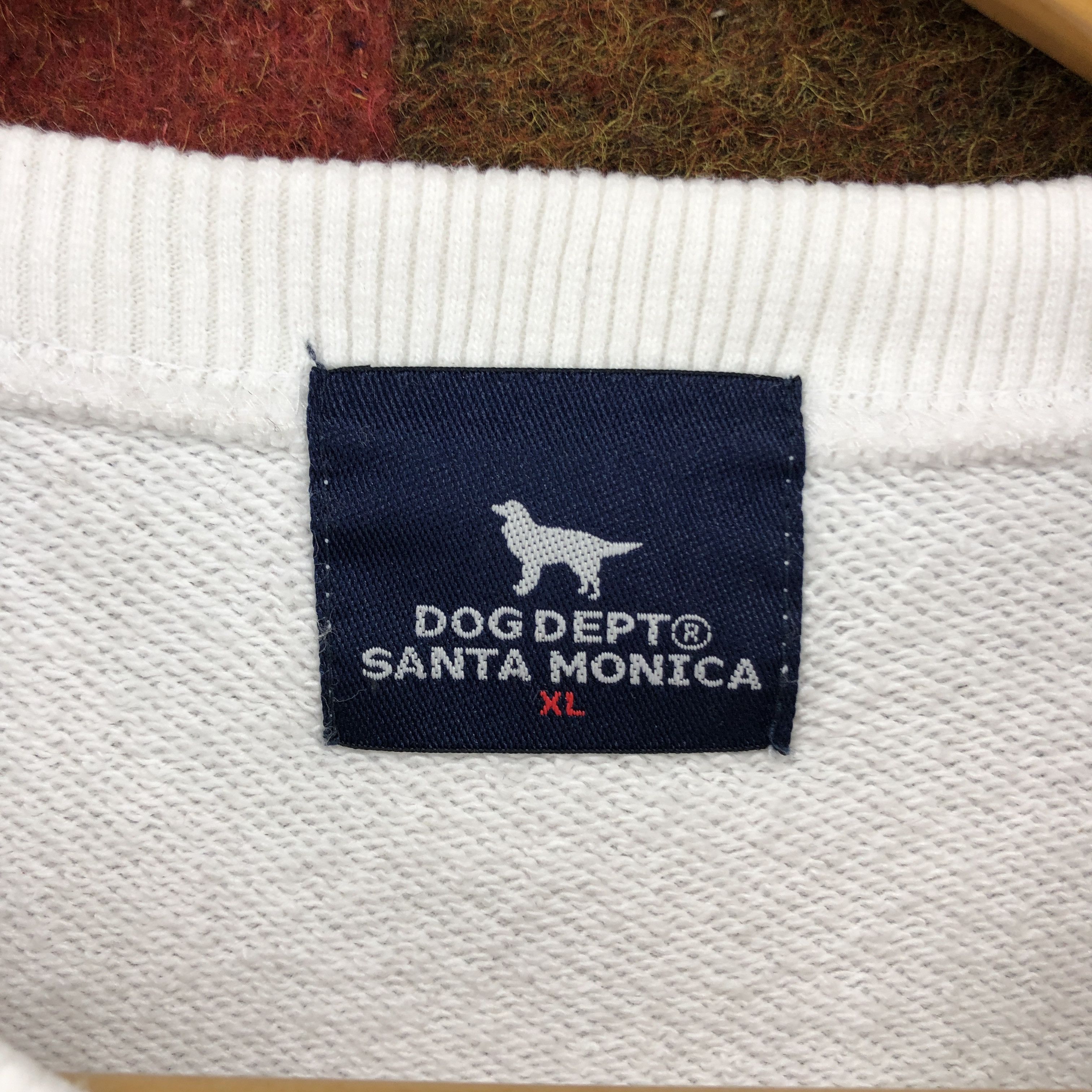 Japanese Brand DOG DEPT Santa Monica Crew Neck Sweatshirt #0539/W Size US L / EU 52-54 / 3 - 8 Thumbnail