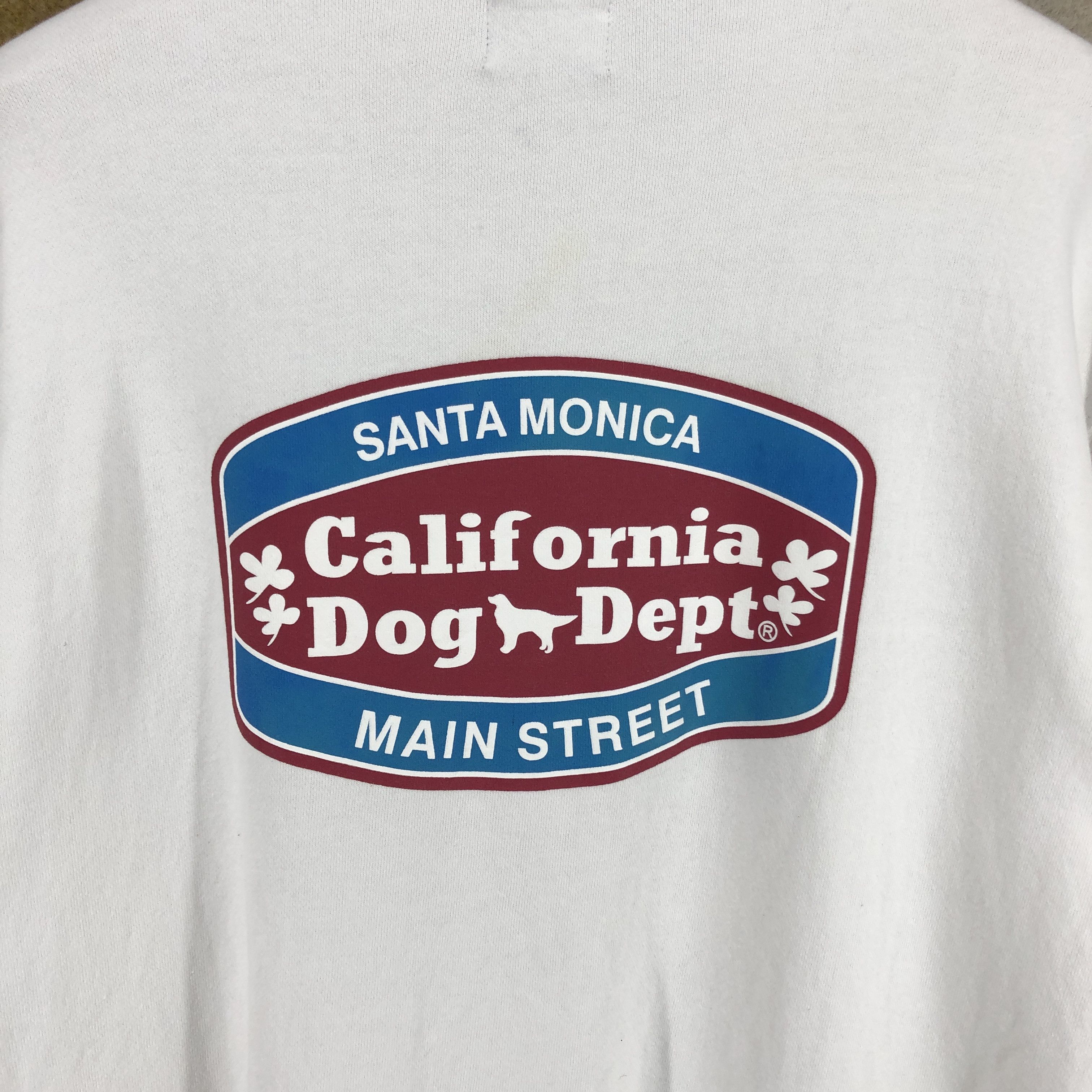 Japanese Brand DOG DEPT Santa Monica Crew Neck Sweatshirt #0539/W Size US L / EU 52-54 / 3 - 2 Thumbnail