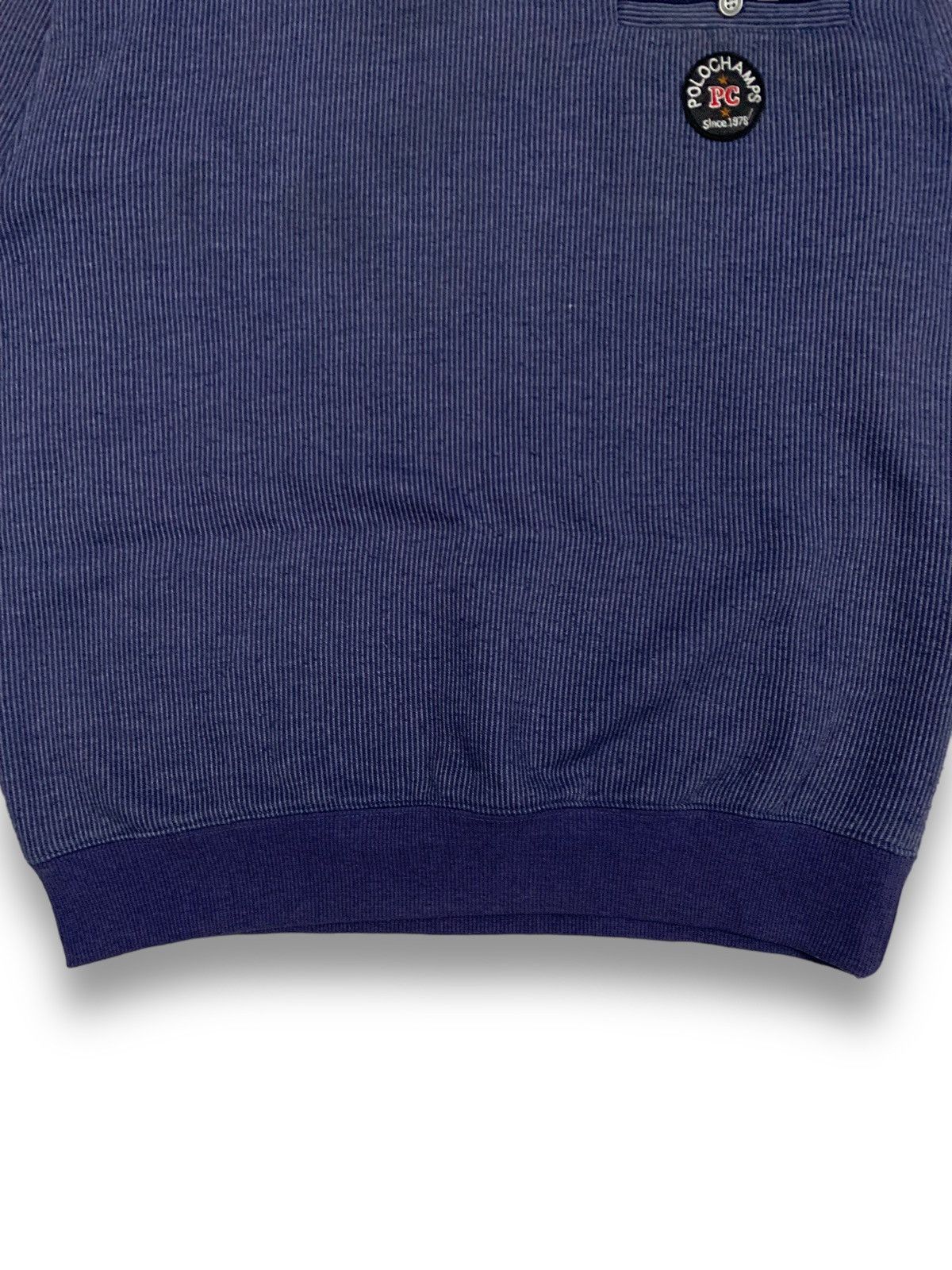 Japanese Brand Vintage PoloChamps Embroidered Small Logo Sweatshirts Size US M / EU 48-50 / 2 - 6 Thumbnail