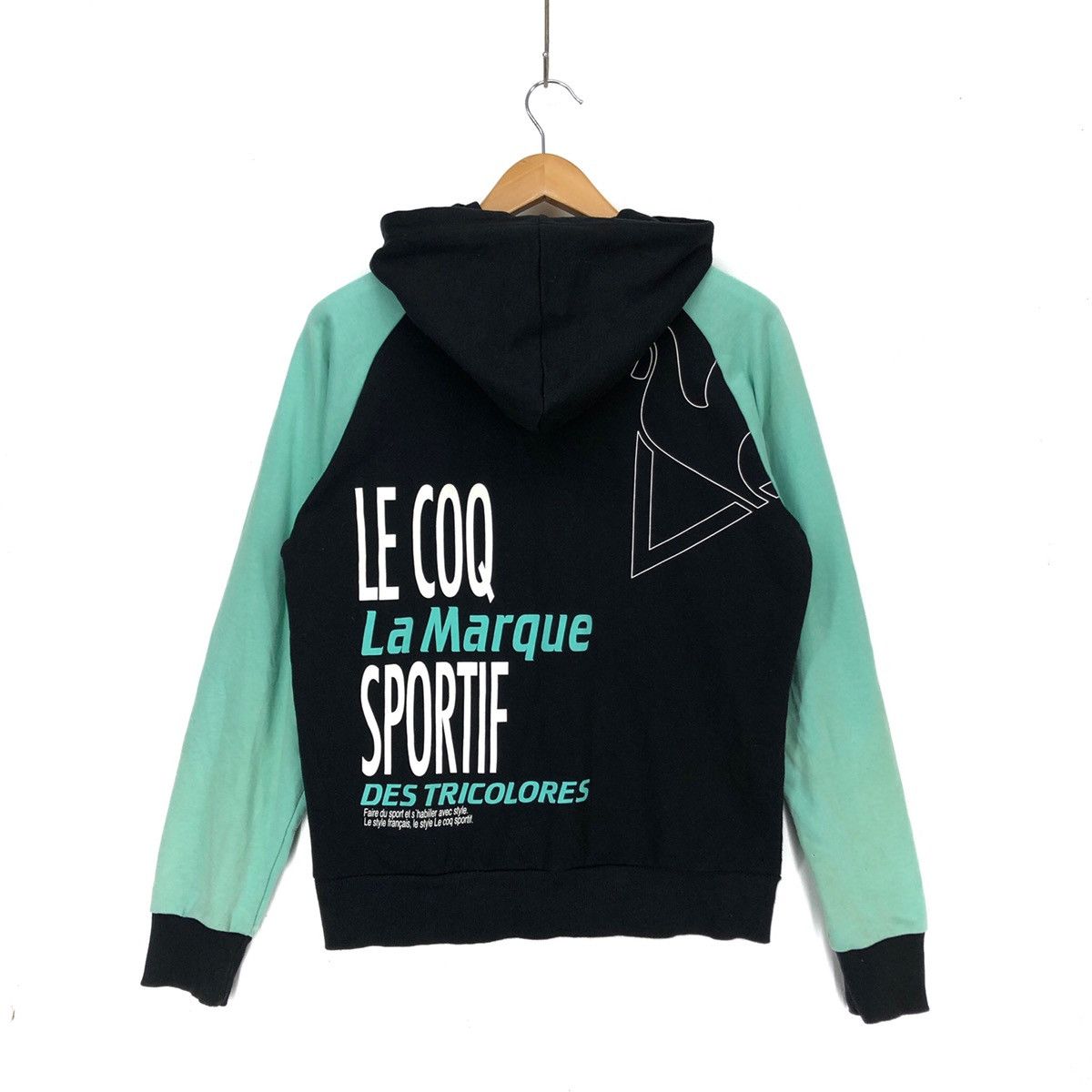 Le Coq Sportif LE COQ SPORTIF Zipper Hoodie #1568-58 Size US M / EU 48-50 / 2 - 1 Thumbnail