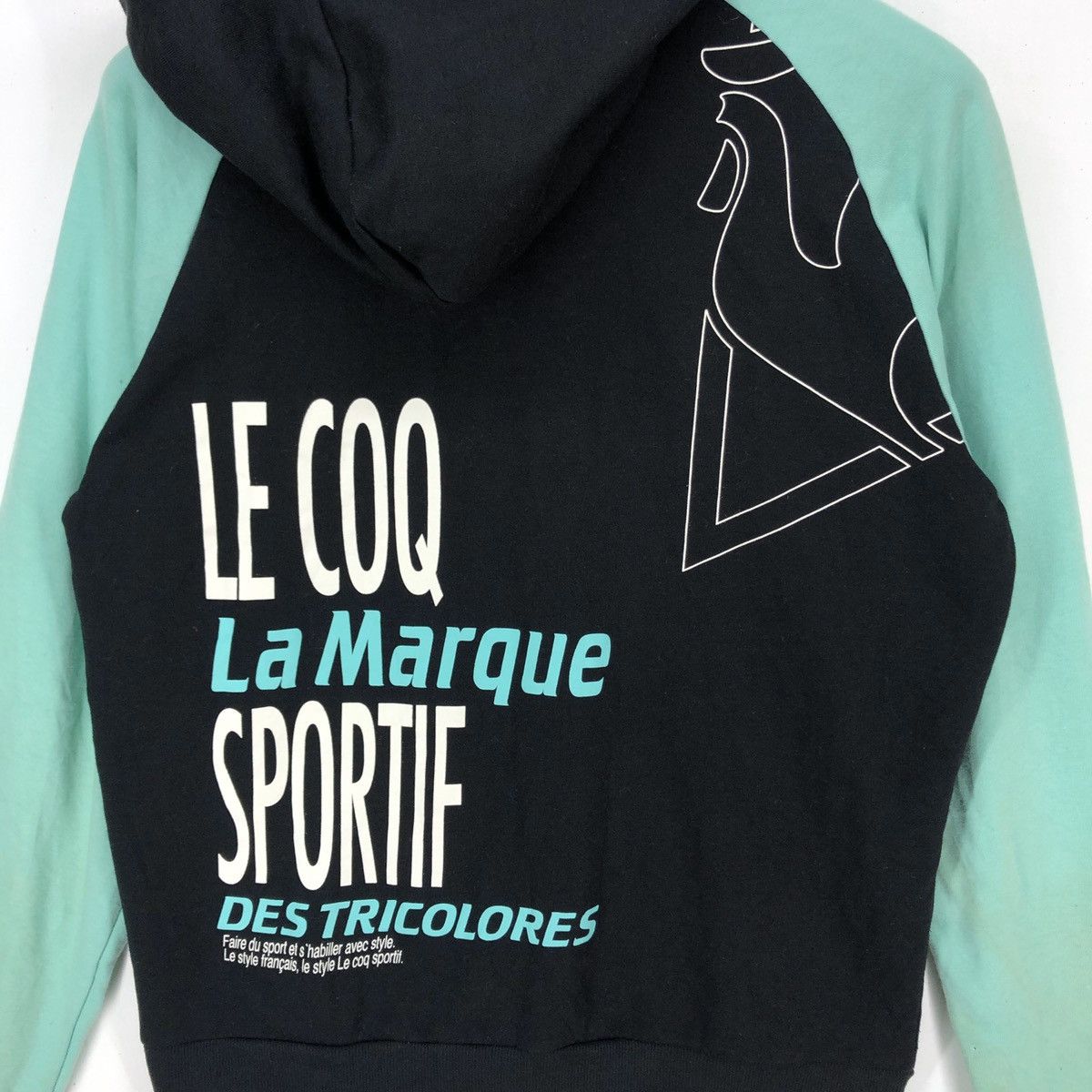 Le Coq Sportif LE COQ SPORTIF Zipper Hoodie #1568-58 Size US M / EU 48-50 / 2 - 2 Thumbnail