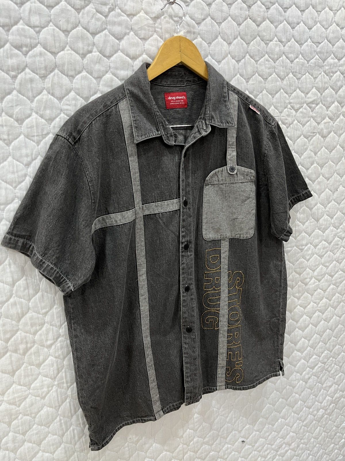 Japanese Brand (Hhhh). VINTAGE DRUG STORES SHIRTS Size US L / EU 52-54 / 3 - 3 Thumbnail