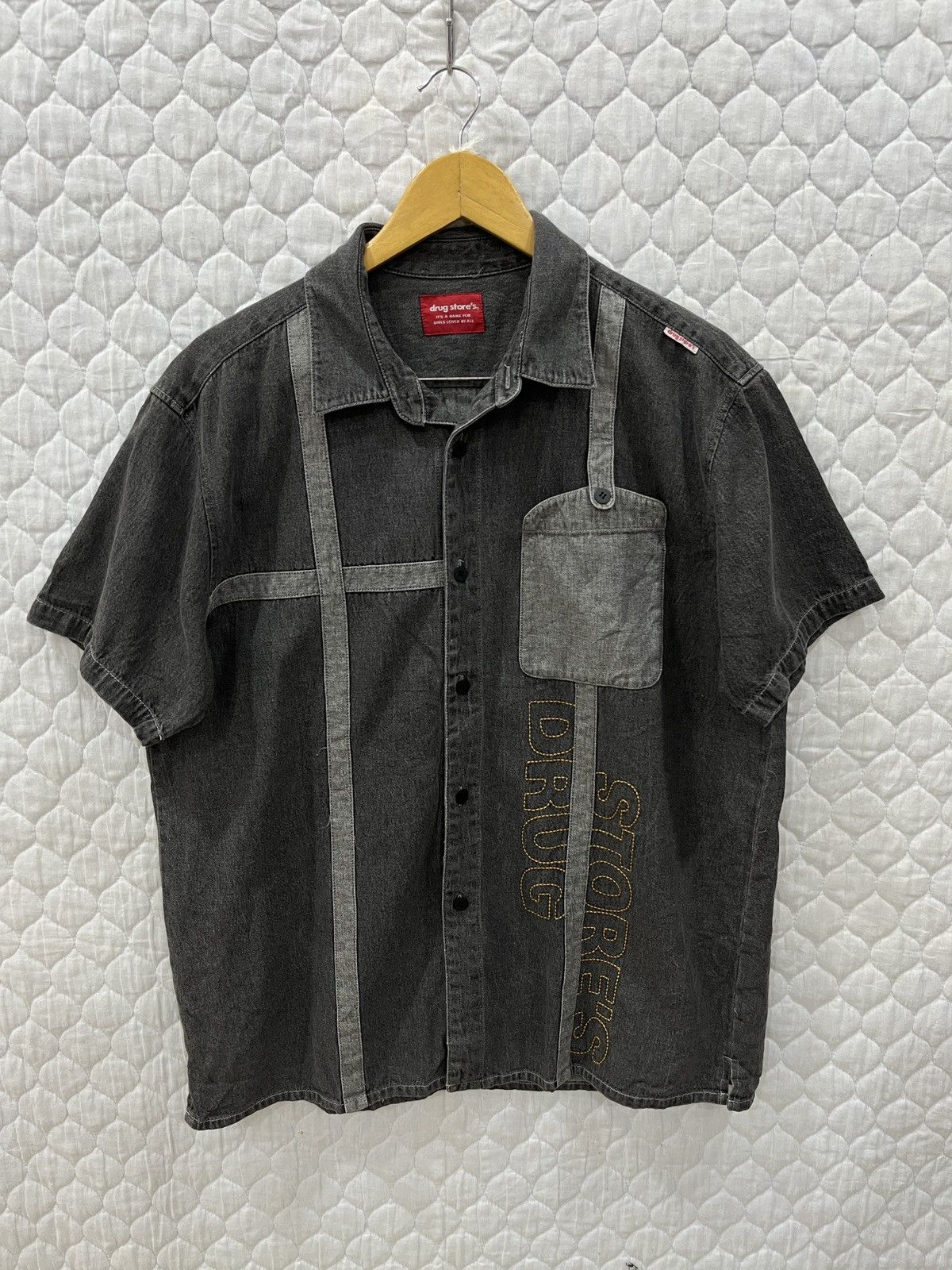 Japanese Brand (Hhhh). VINTAGE DRUG STORES SHIRTS Size US L / EU 52-54 / 3 - 1 Thumbnail