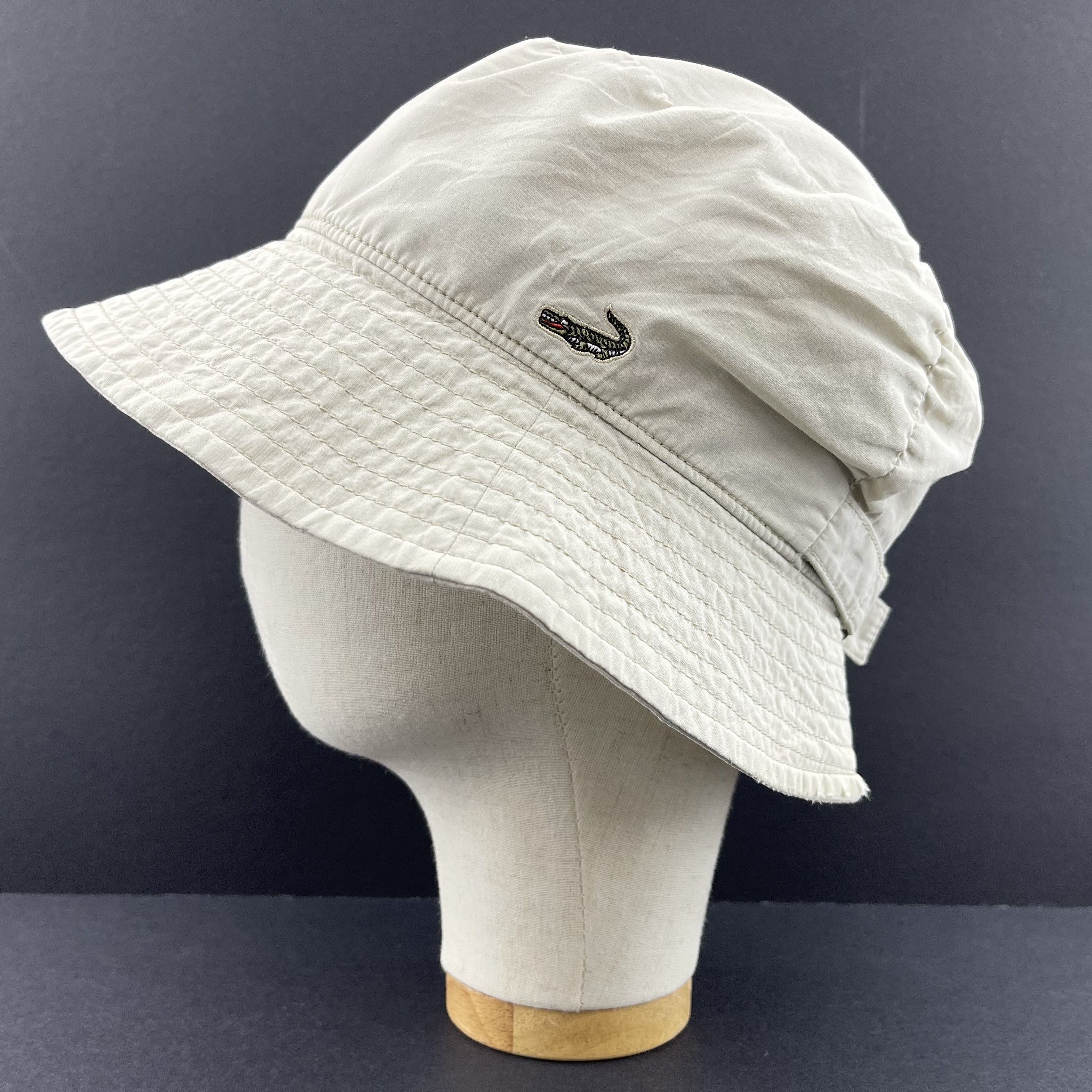 Vintage Vintage Crocodile Buckle Back Bucket Hats- BH1224 Size ONE SIZE - 1 Thumbnail