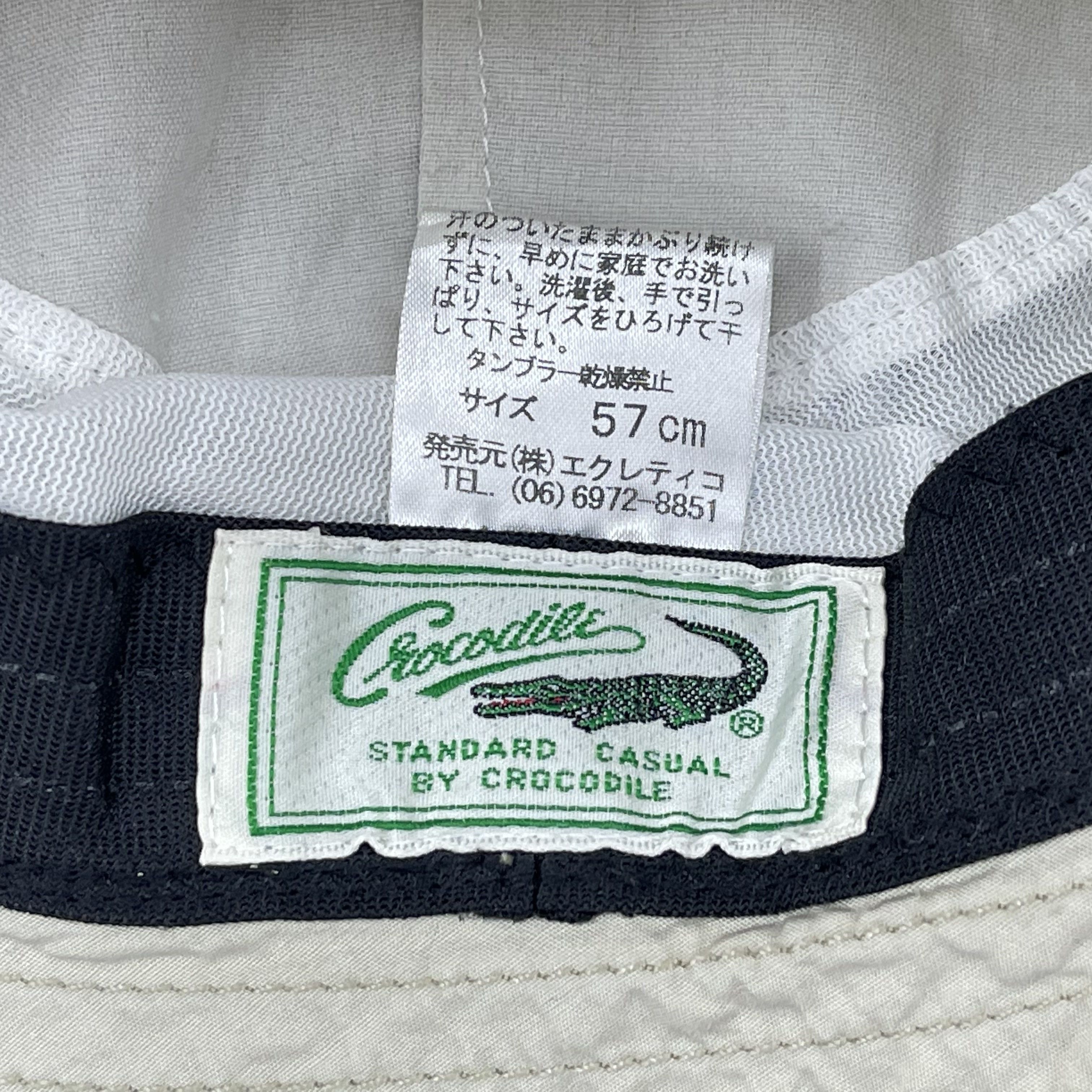 Vintage Vintage Crocodile Buckle Back Bucket Hats- BH1224 Size ONE SIZE - 9 Thumbnail