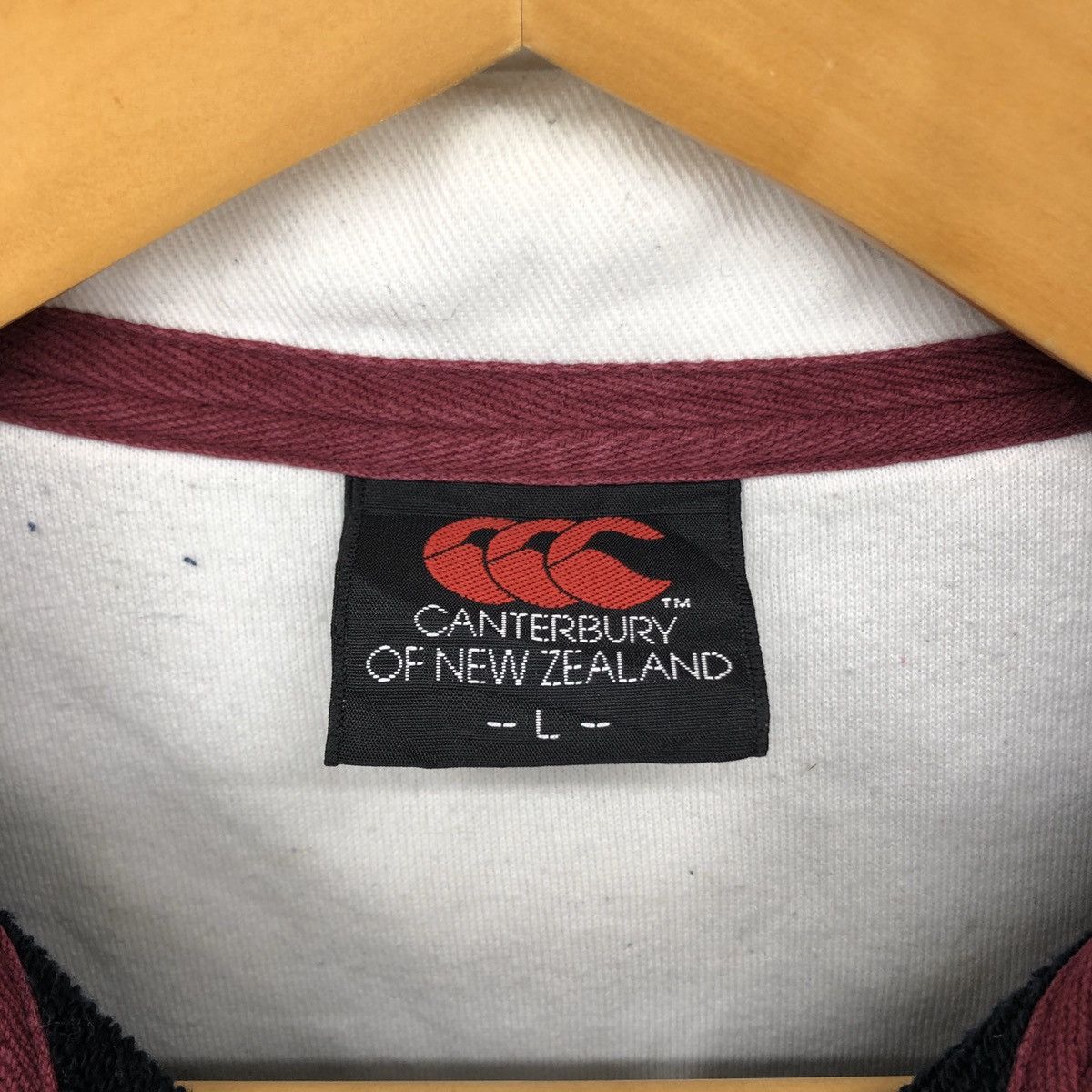 Canterbury of New Zealand Vintage CANTERBURY Polo Rugby #1522-56 Size US L / EU 52-54 / 3 - 4 Thumbnail