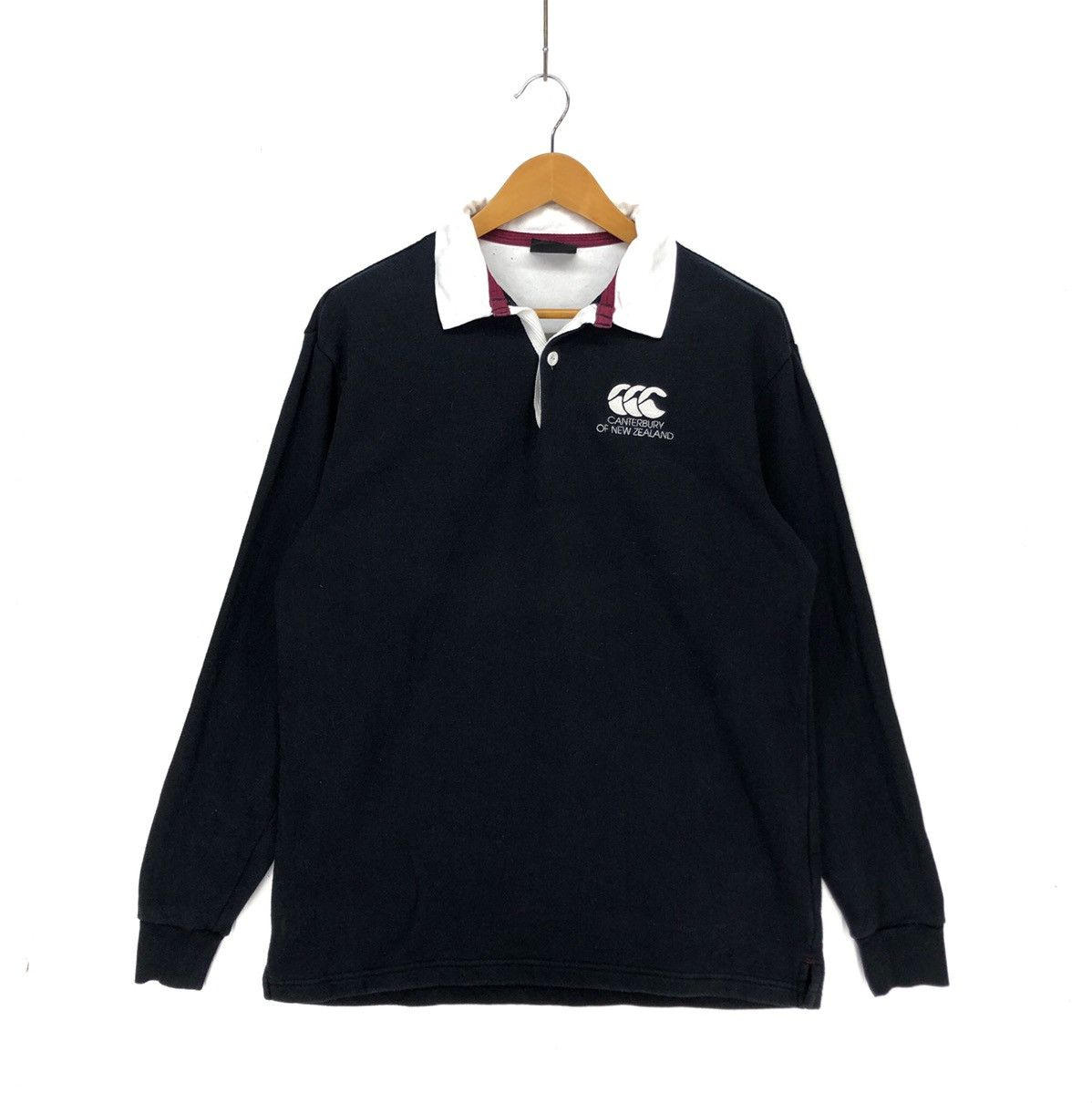 Canterbury of New Zealand Vintage CANTERBURY Polo Rugby #1522-56 Size US L / EU 52-54 / 3 - 1 Thumbnail